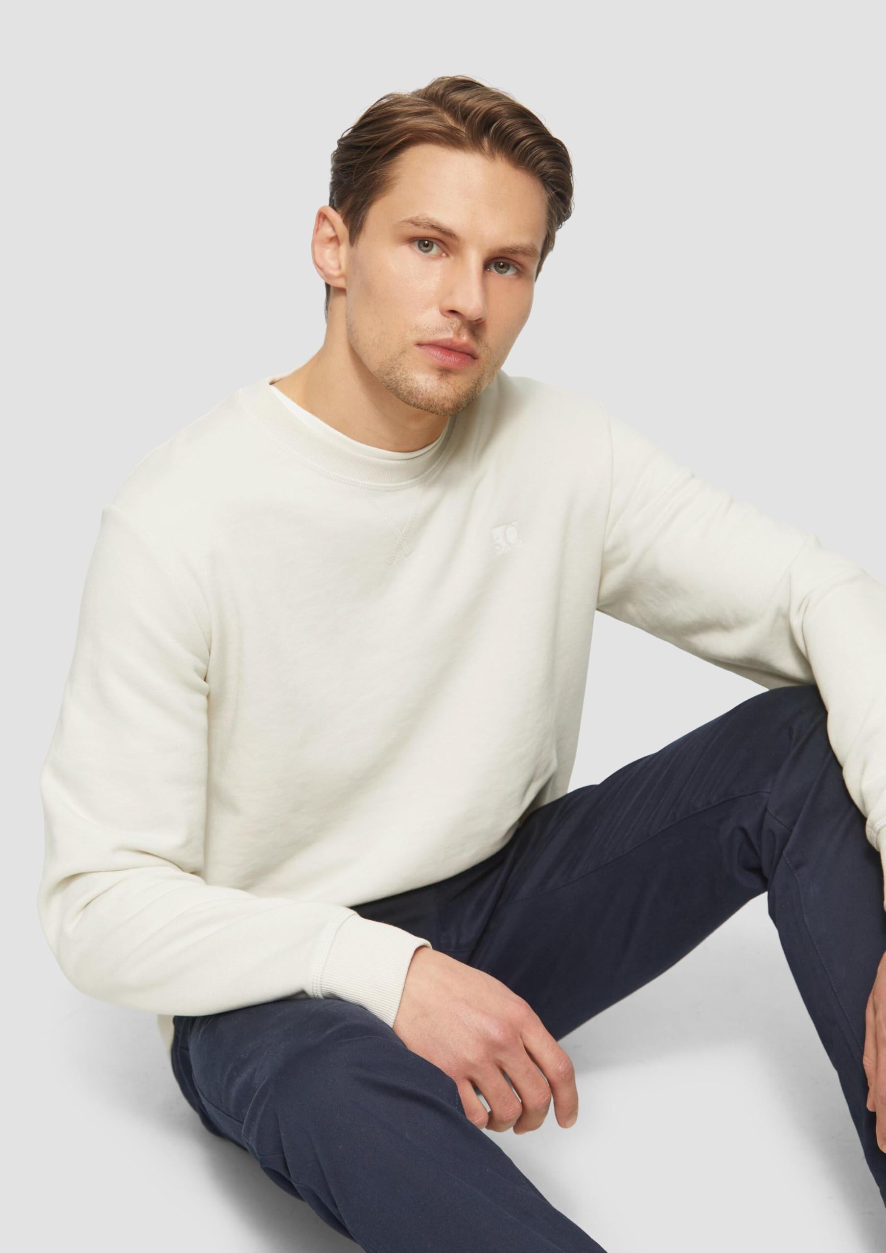 s.Oliver RED LABEL Sweatshirt Crew Neck XL Baumwollmix