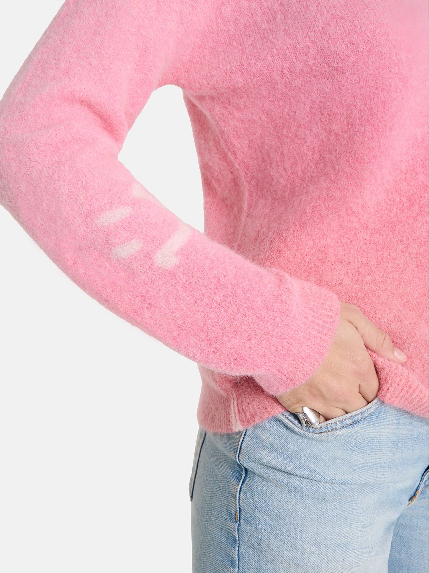 Lieblingsstück AsyaL Pullover blush Farbverlauf