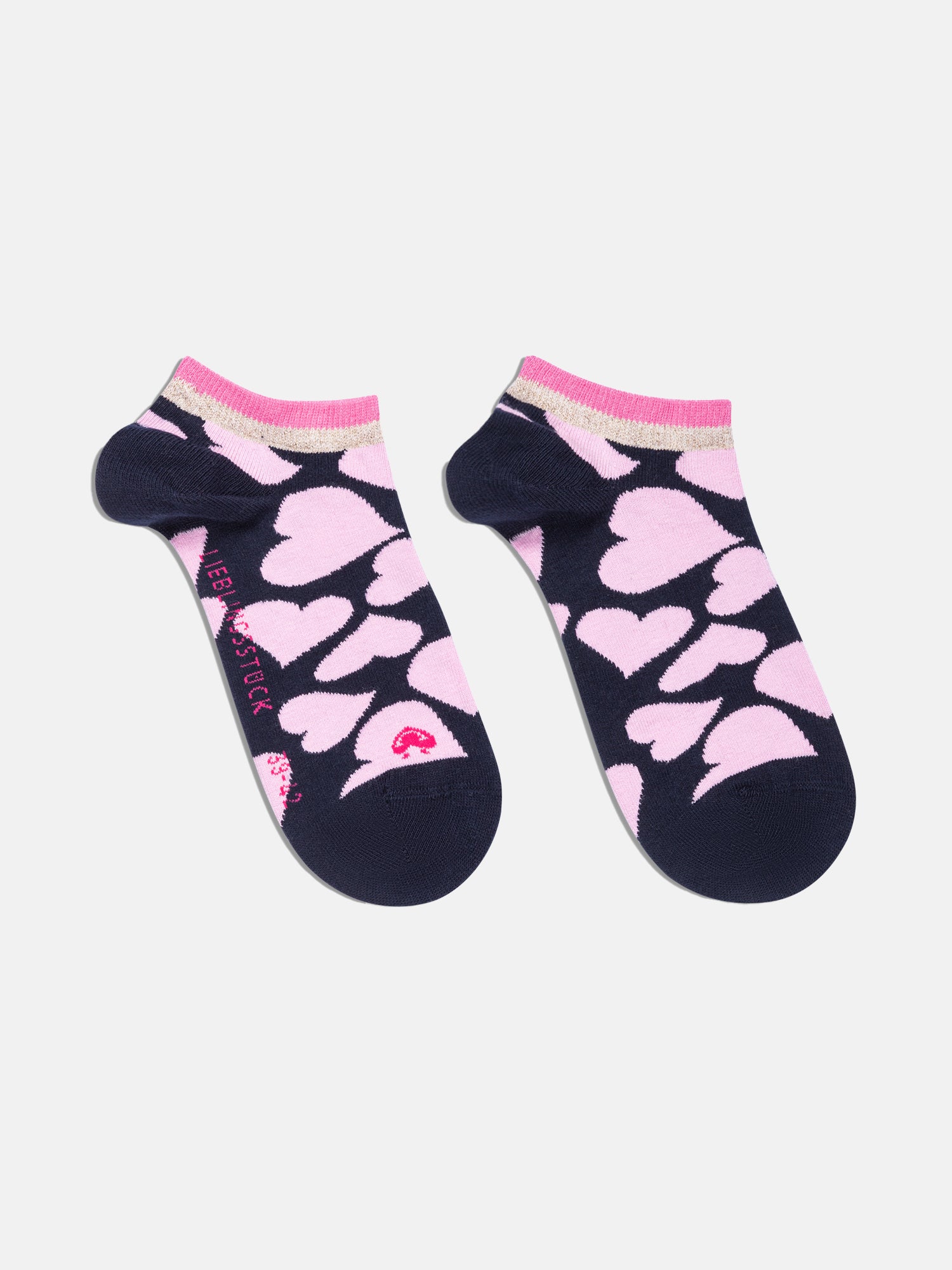 Lieblingsstück MarilyEP Sneakersocken sunset orange Herz 3er
