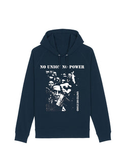 dna merch No Union No Power Hoodie Bio-Baumwolle