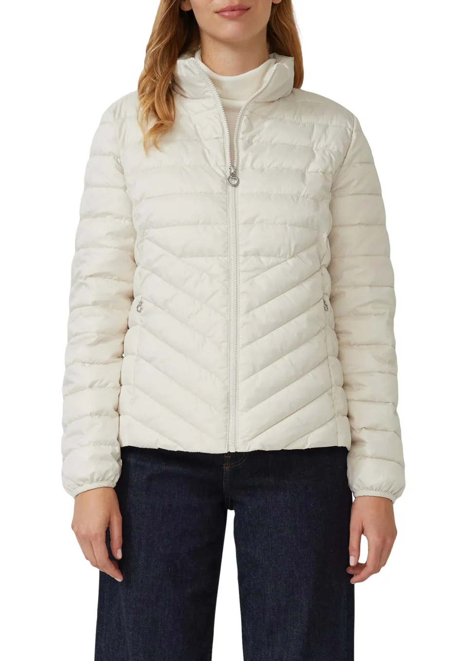 s.Oliver Junior Steppjacke Gr. 42 Stehkragen