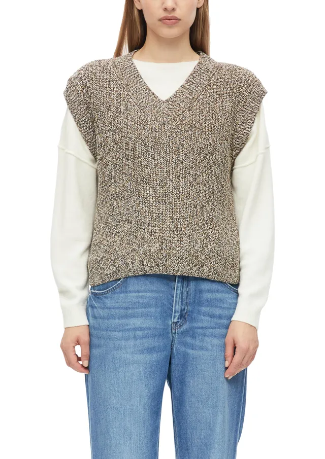 s.Oliver Red Label Pullover Kurzarm Damen Halbarm