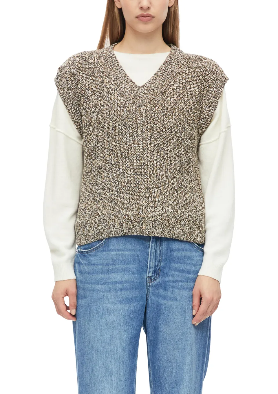 s.Oliver Red Label Pullover Kurzarm Damen Halbarm