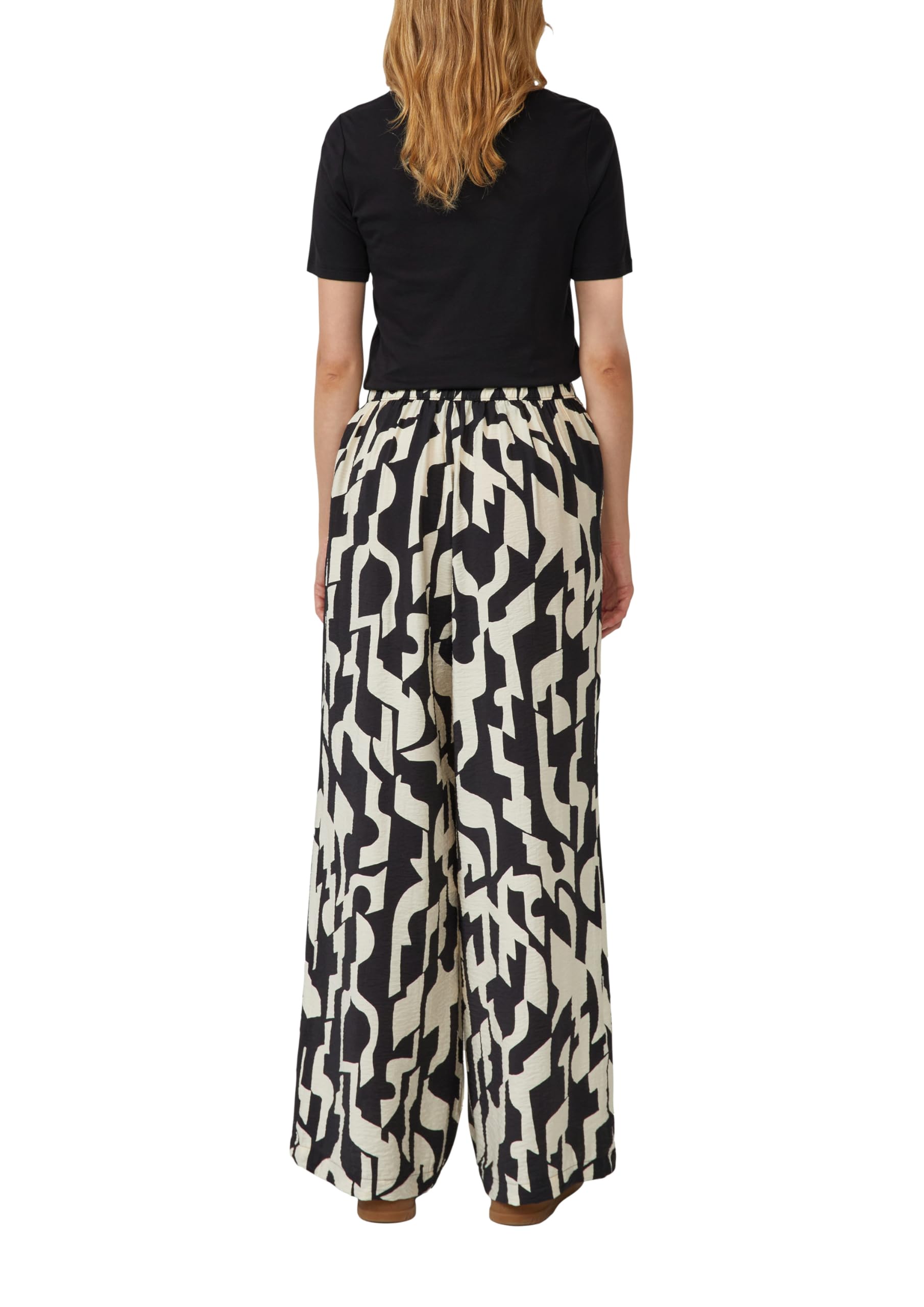 s.Oliver Junior Wide-Leg-Hose 40 schwarz Loose Fit