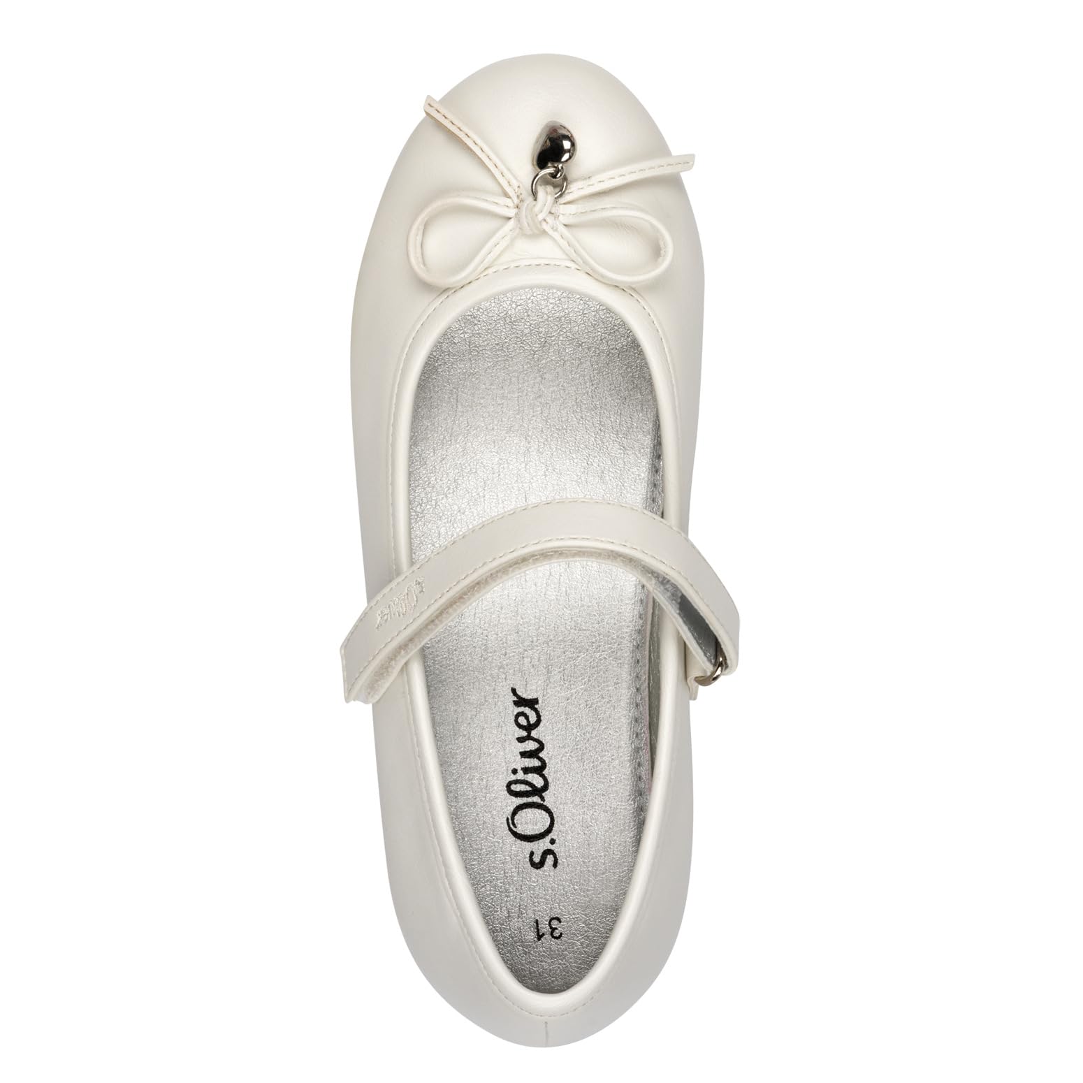 s.Oliver Junior Mädchen Ballerinas Schwarz Schleife