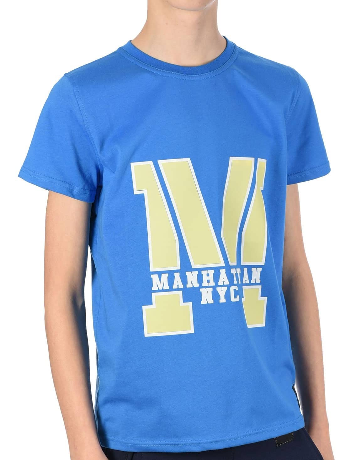 BEZLIT Manhatan 30041 T-Shirt Jungen Kurzarm Weiß 128-134