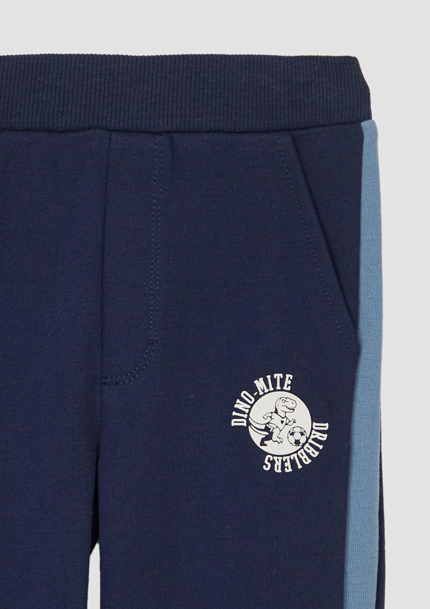 s.Oliver Junior Jogginghose Baumwollmix Colour-Block