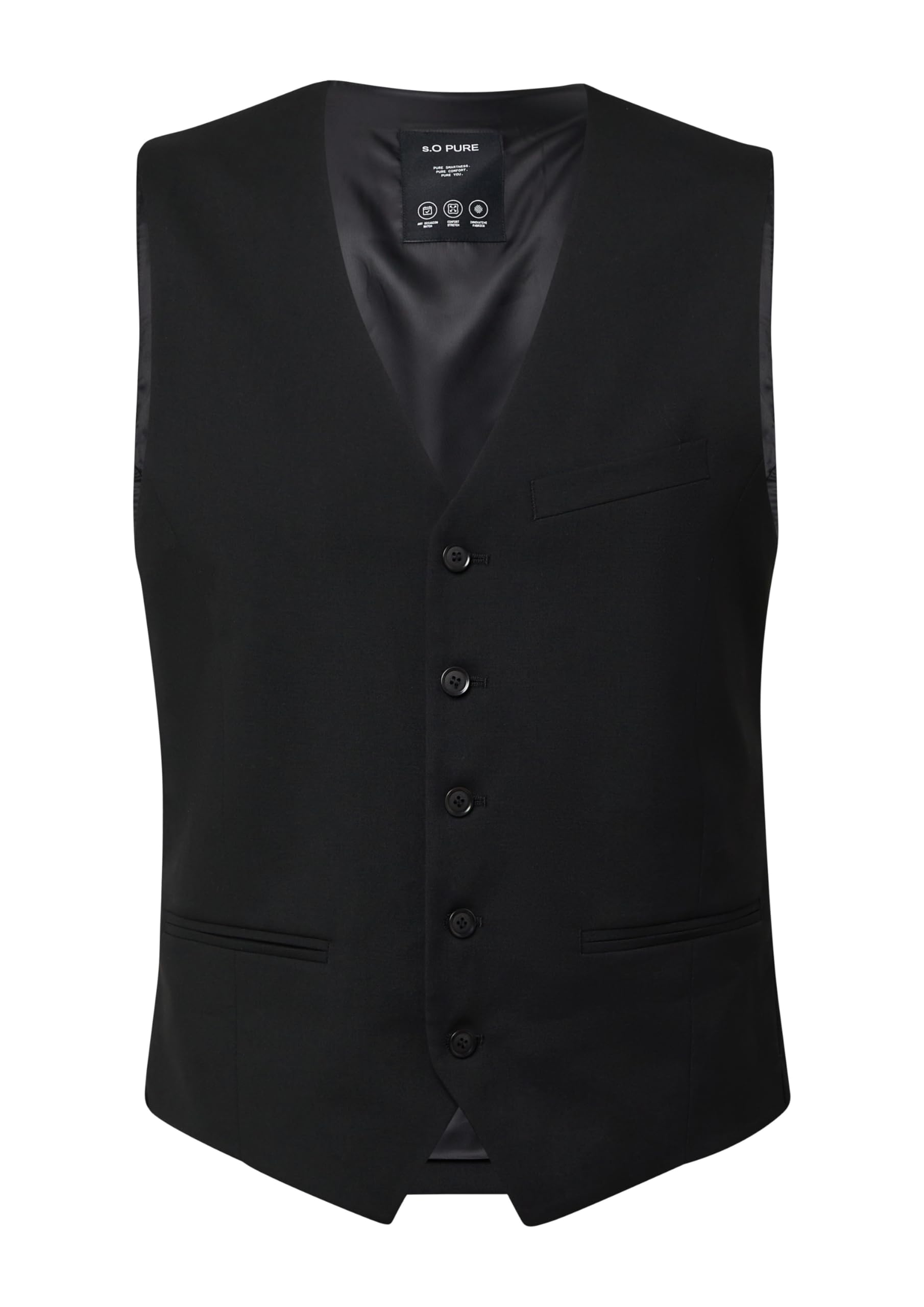 s.Oliver s.Pure Anzugweste Slim Fit 102 Herren Elegant