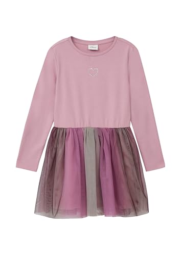 s.Oliver Junior Kleid Jersey Langarm Farbverlauf Mesh