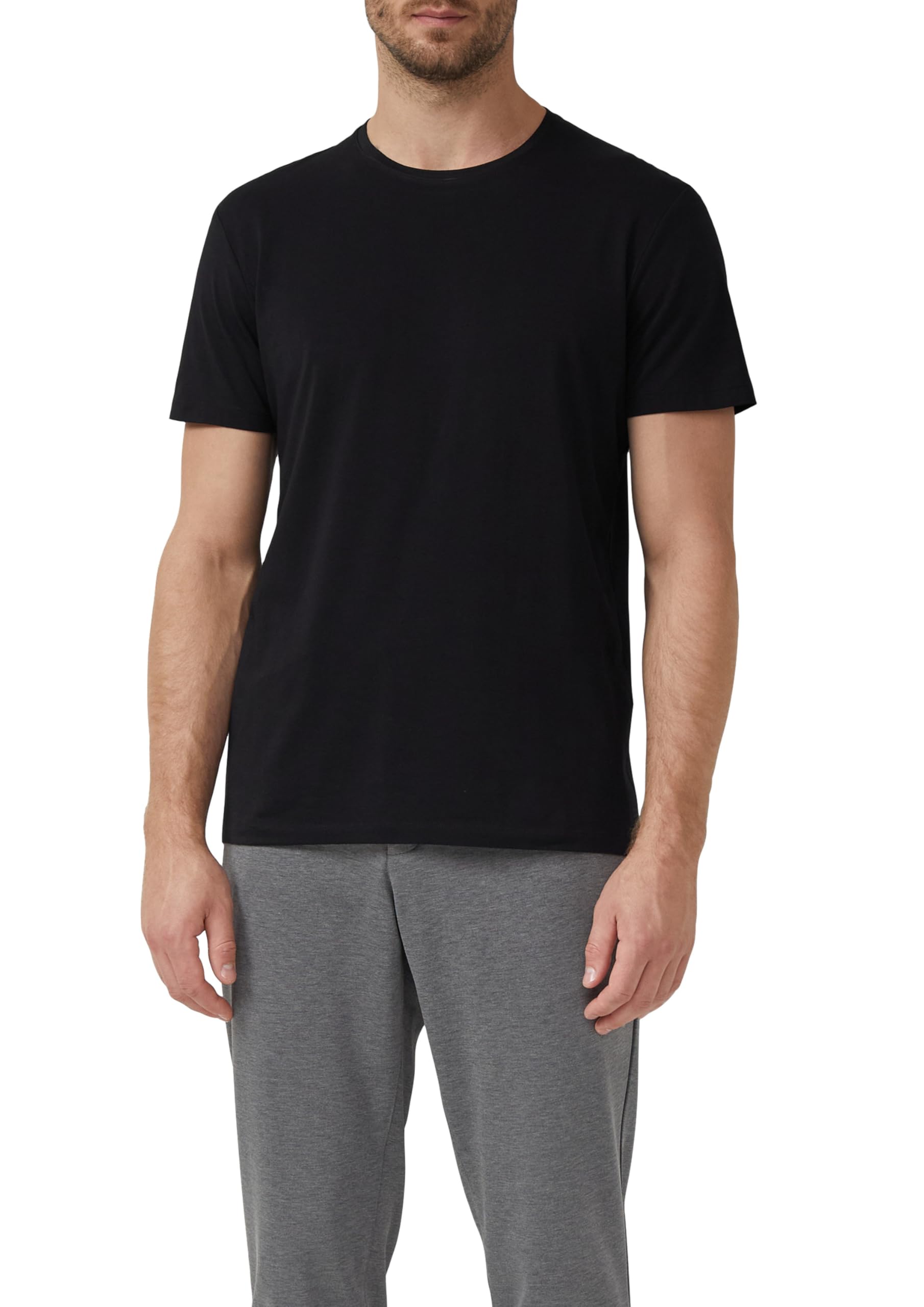 s.Oliver RED LABEL T-Shirt Herren Weiß L Stretch