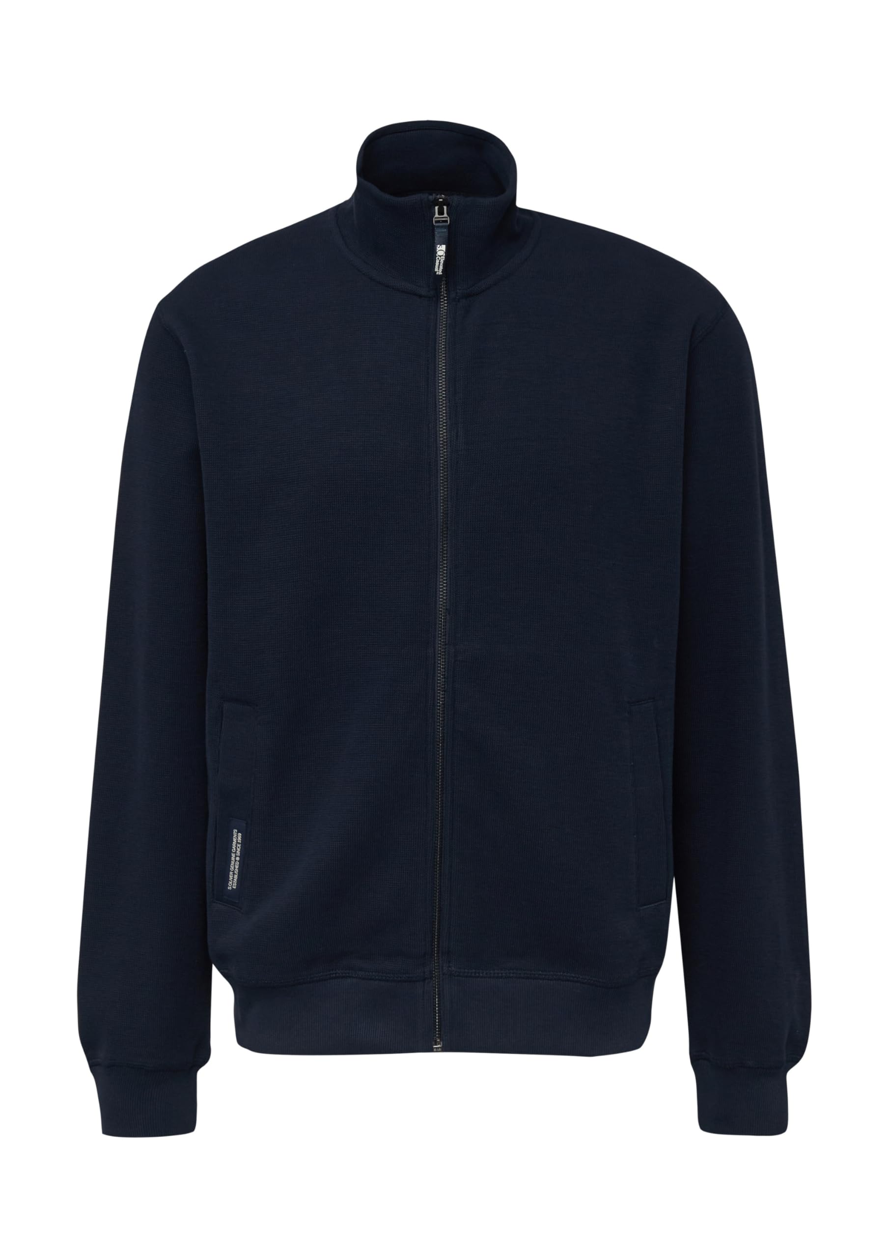 s.Oliver Red Label Sweatshirt-Jacke Stehkragen L strukturiert