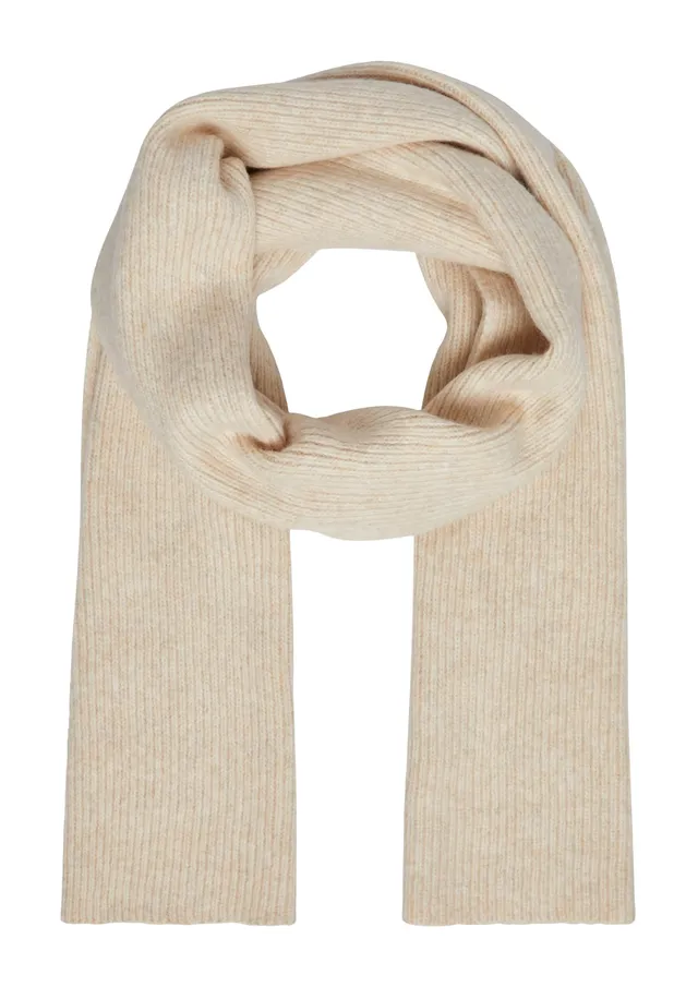 s.Oliver Junior Strickschal Wollmix beige