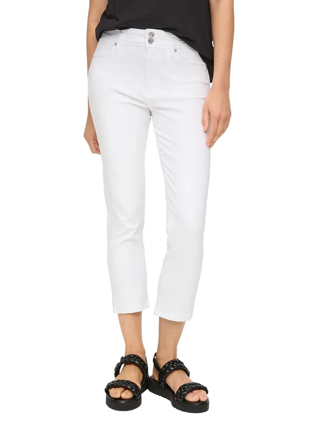 s.Oliver Betsy Jeans Mid Rise Slim Größe 34 Stretch