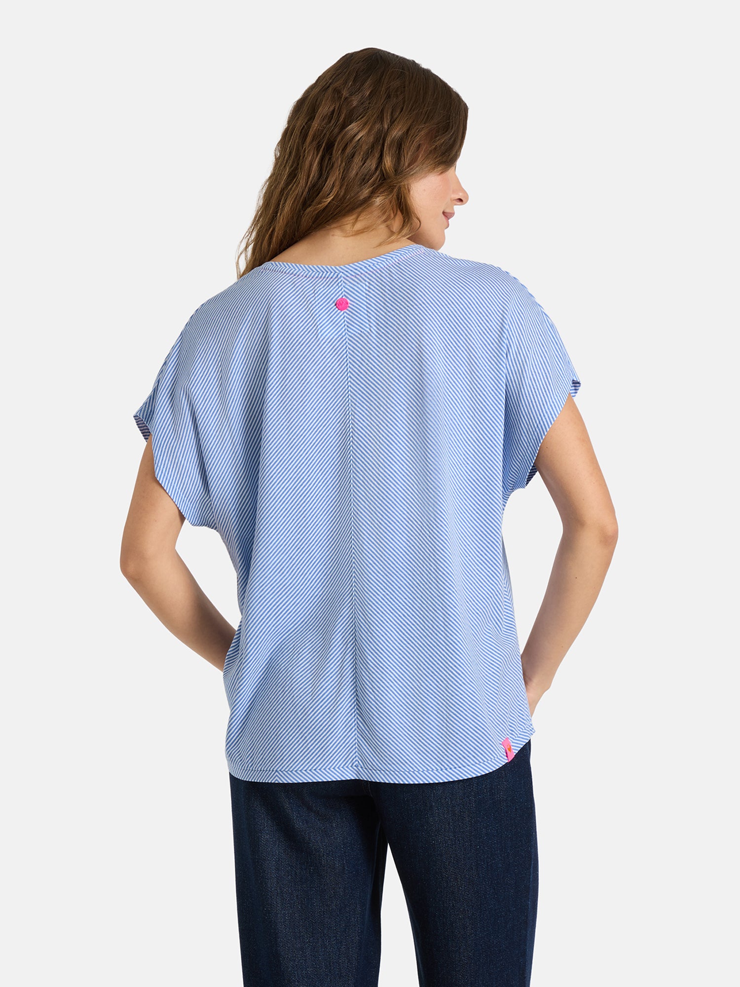 Lieblingsstück CrenildaL T-Shirt air blue Baumwollmix