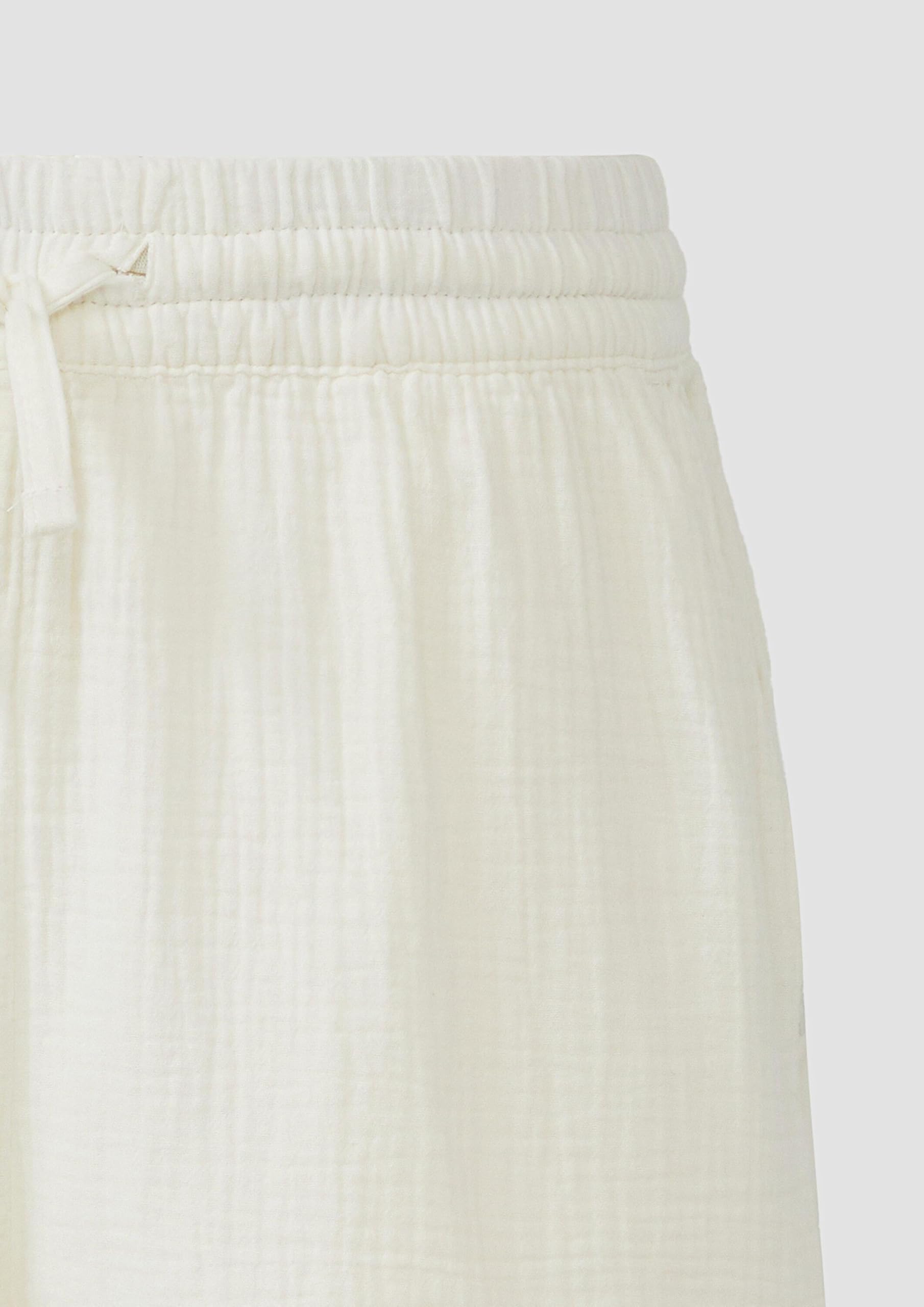 s.Oliver QS Shorts Musselin Ecru 34 Sommer