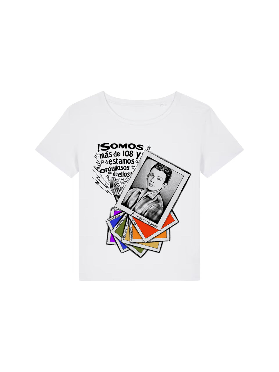 dna merch Mehr als 108 Damen T-Shirt Schwarz mit Print