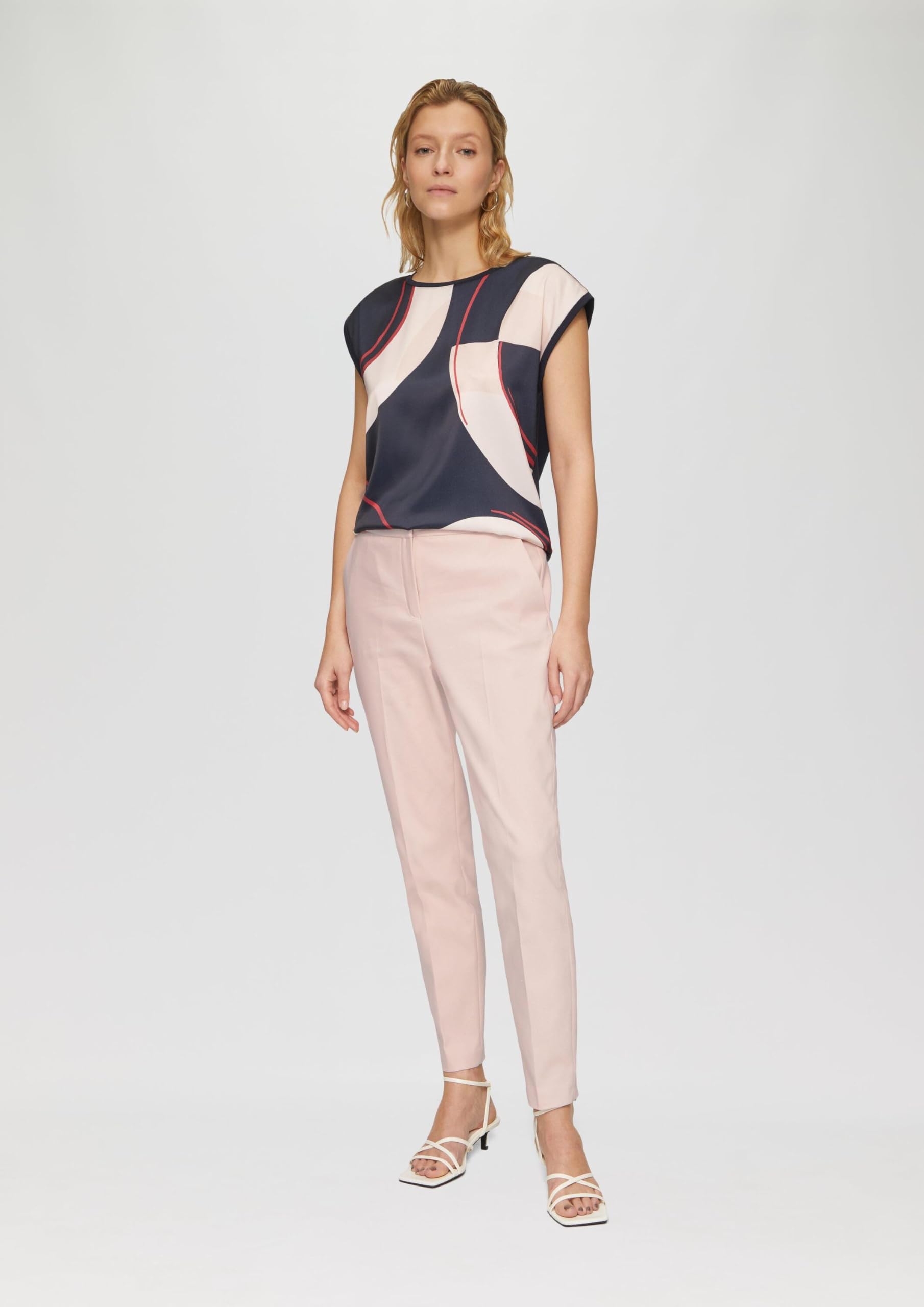 s.Oliver Hemdbluse Jersey Gr. 38 Himbeere