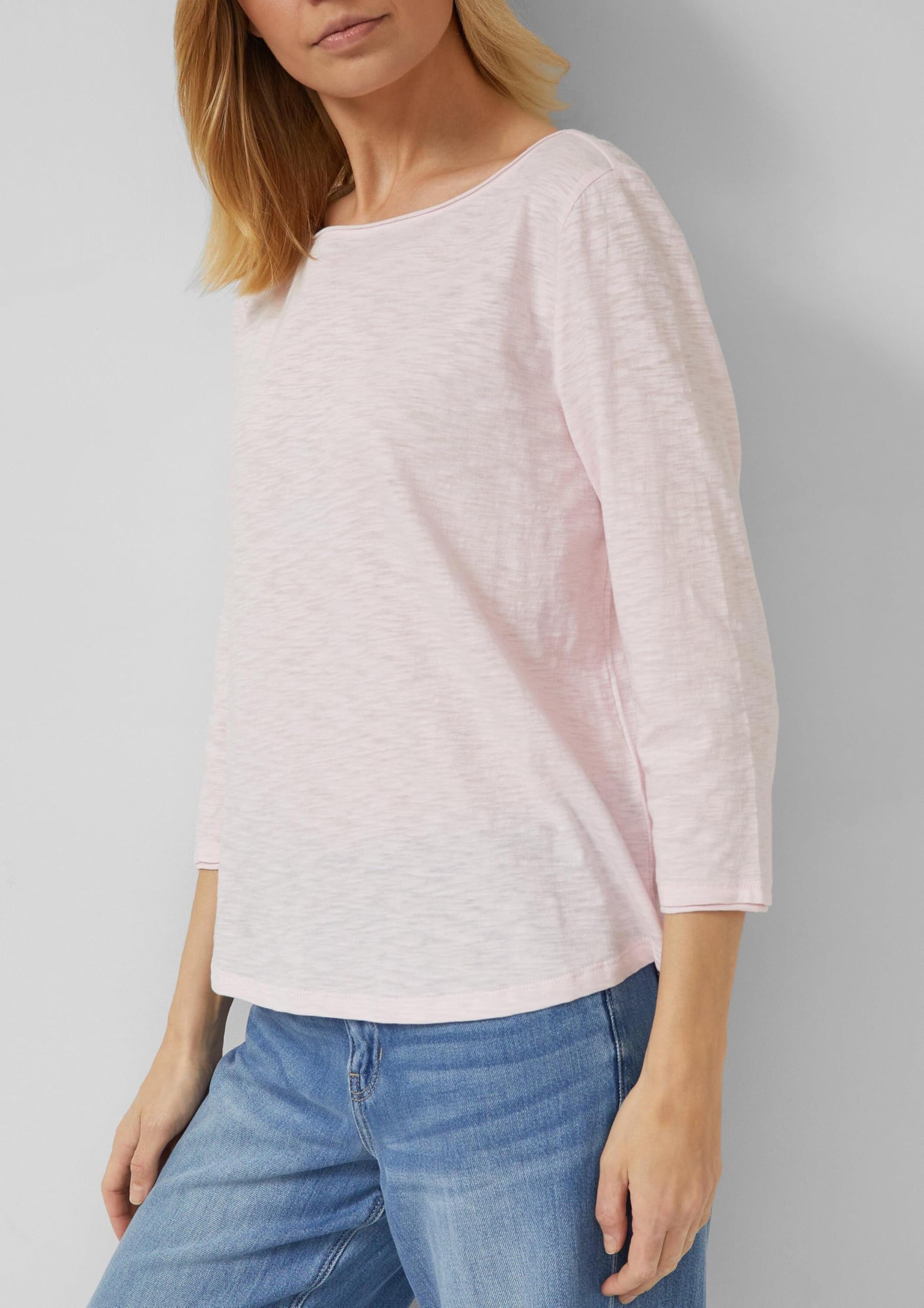 s.Oliver 2164085 T-Shirt lilac pink aus Baumwolle