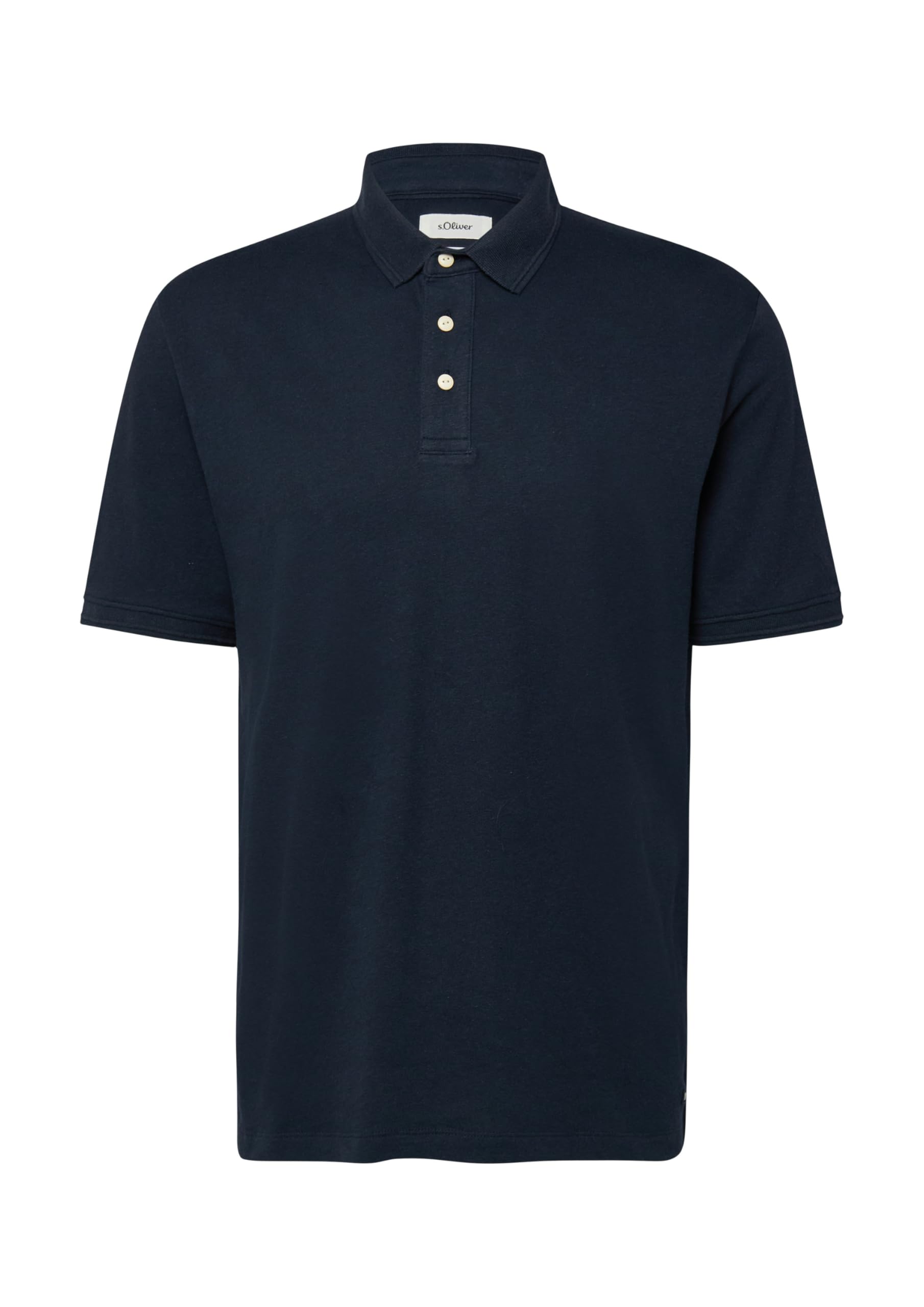 s.Oliver Junior Poloshirt Baumwoll-Leinenmix Sommer