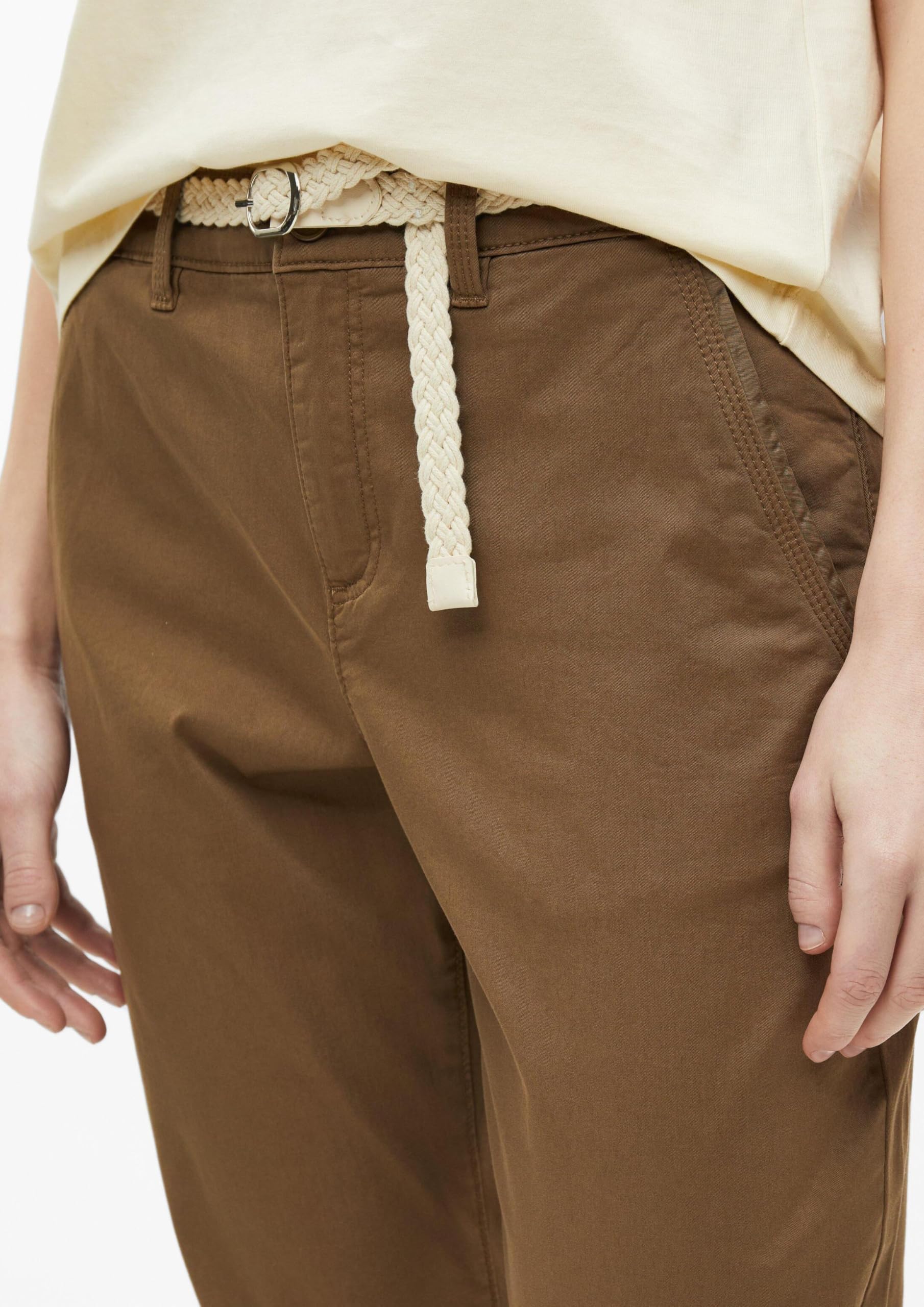 s.Oliver Red Label Chino Damen mit Gürtel Gewaschen