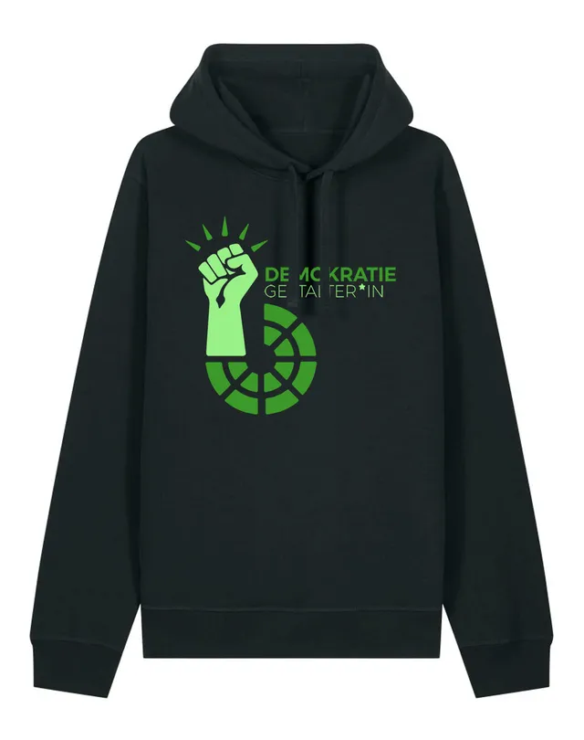 dna merch DBRT Demokratiegestalter*in Hoodie schwarz Unisex
