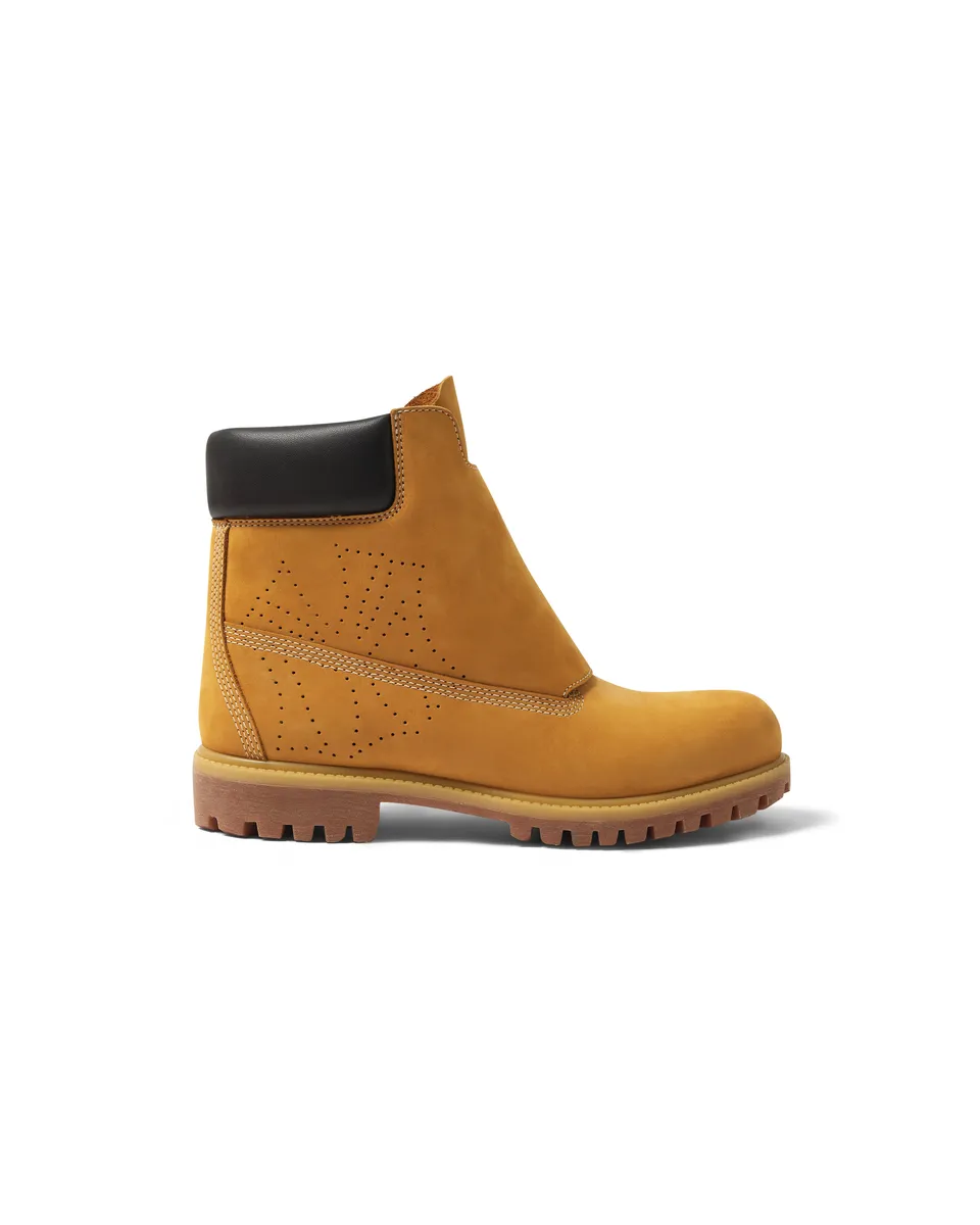 Mowalola Reign Boot Stiefel Gold Digger Nubuk