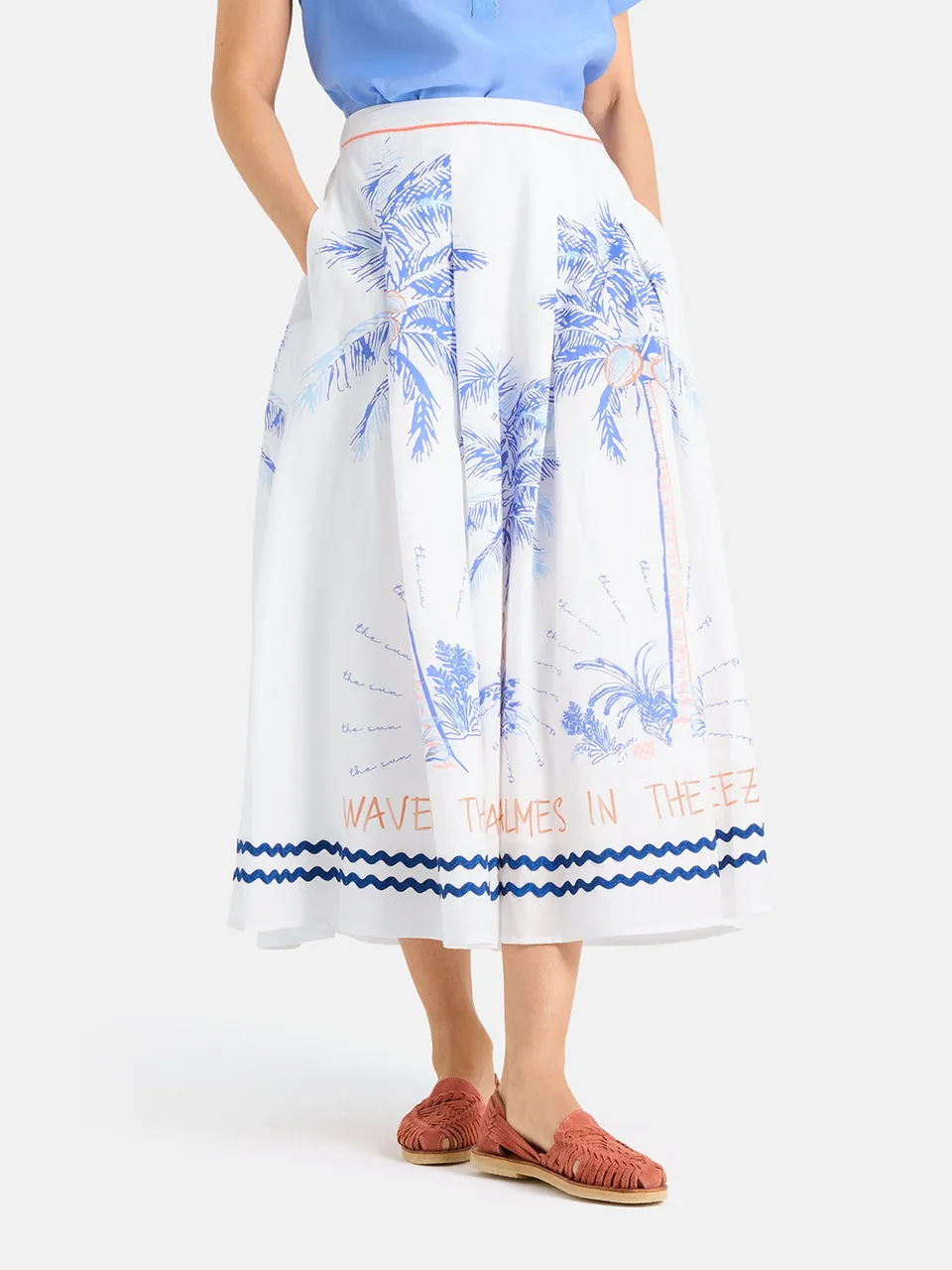 Lieblingsstück RaniaL Rock offwhite Print