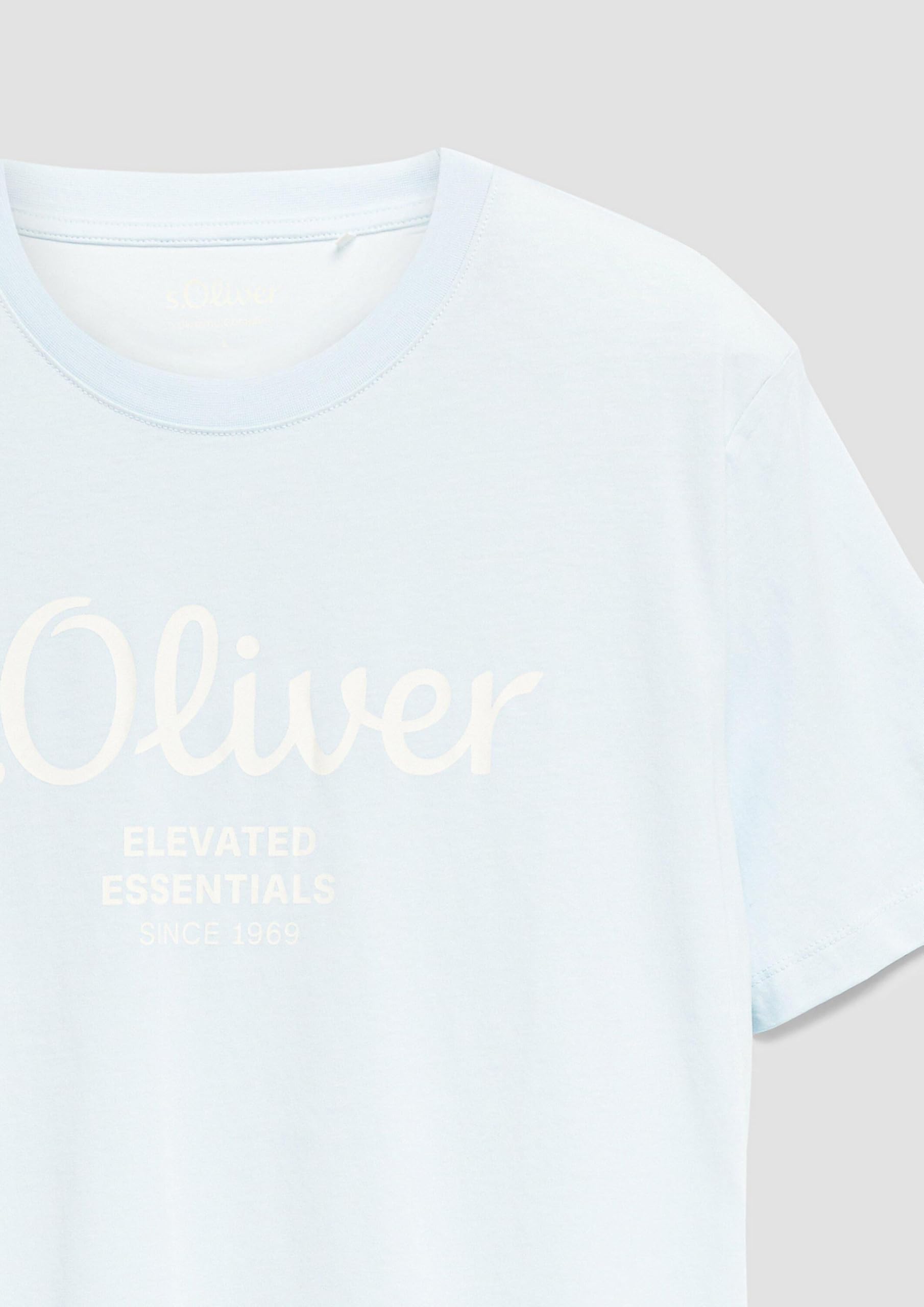 s.Oliver Junior T-Shirt 3XL Logo-Print Baumwolle