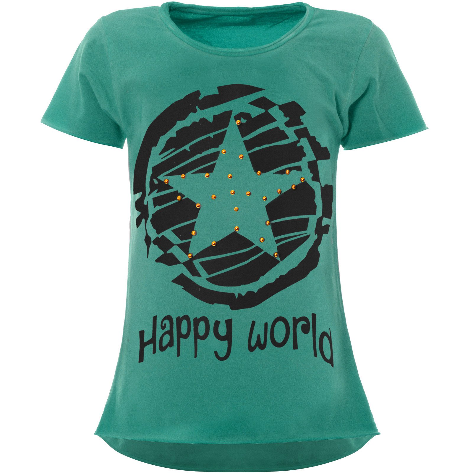 BEZLIT Stern Mädchen T-Shirt grau Gr.128 Baumwolle