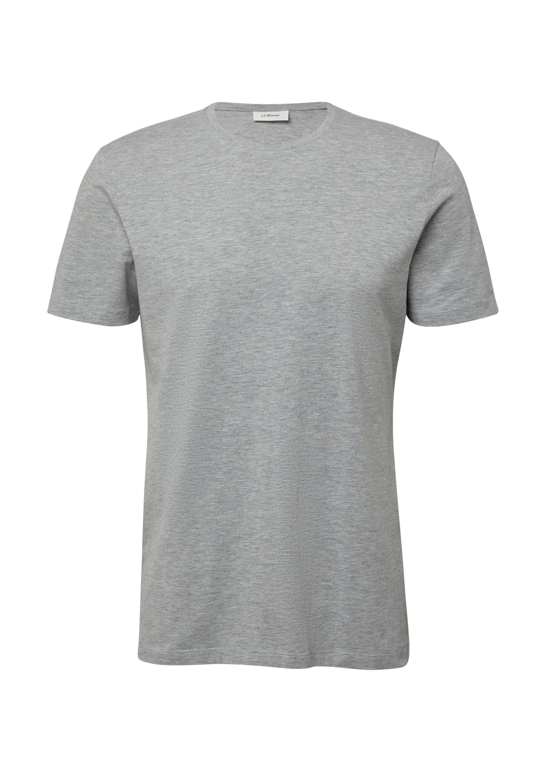 s.Oliver RED LABEL T-Shirt Herren L Schwarz Baumwolle