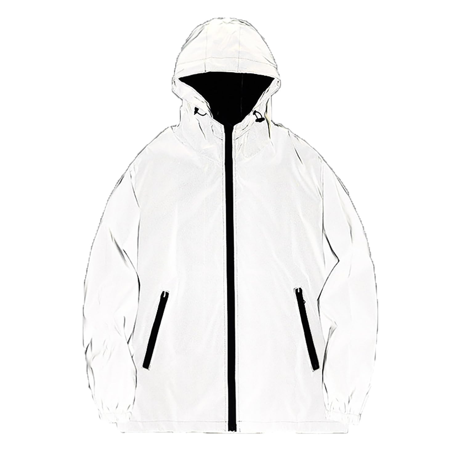 Singular Reflective Jacke Grau Gr.L winddicht unisex