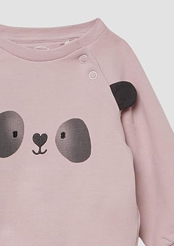 s.Oliver RED LABEL Sweatshirt Panda-Ohren rosa 80 weich