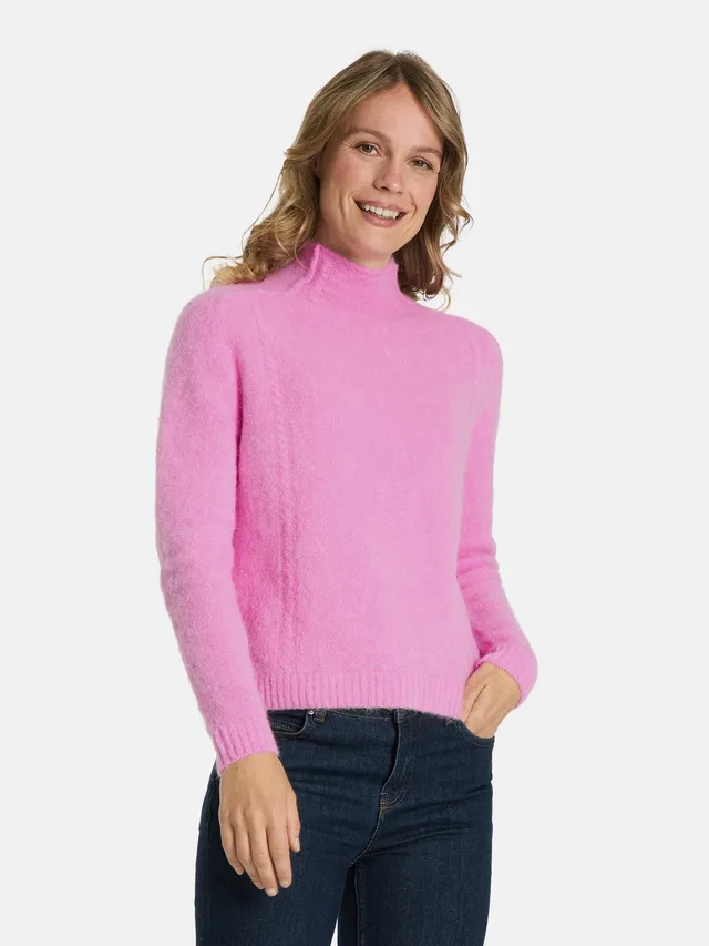Lieblingsstück BettaL Pullover Alpakamix Zopfmuster