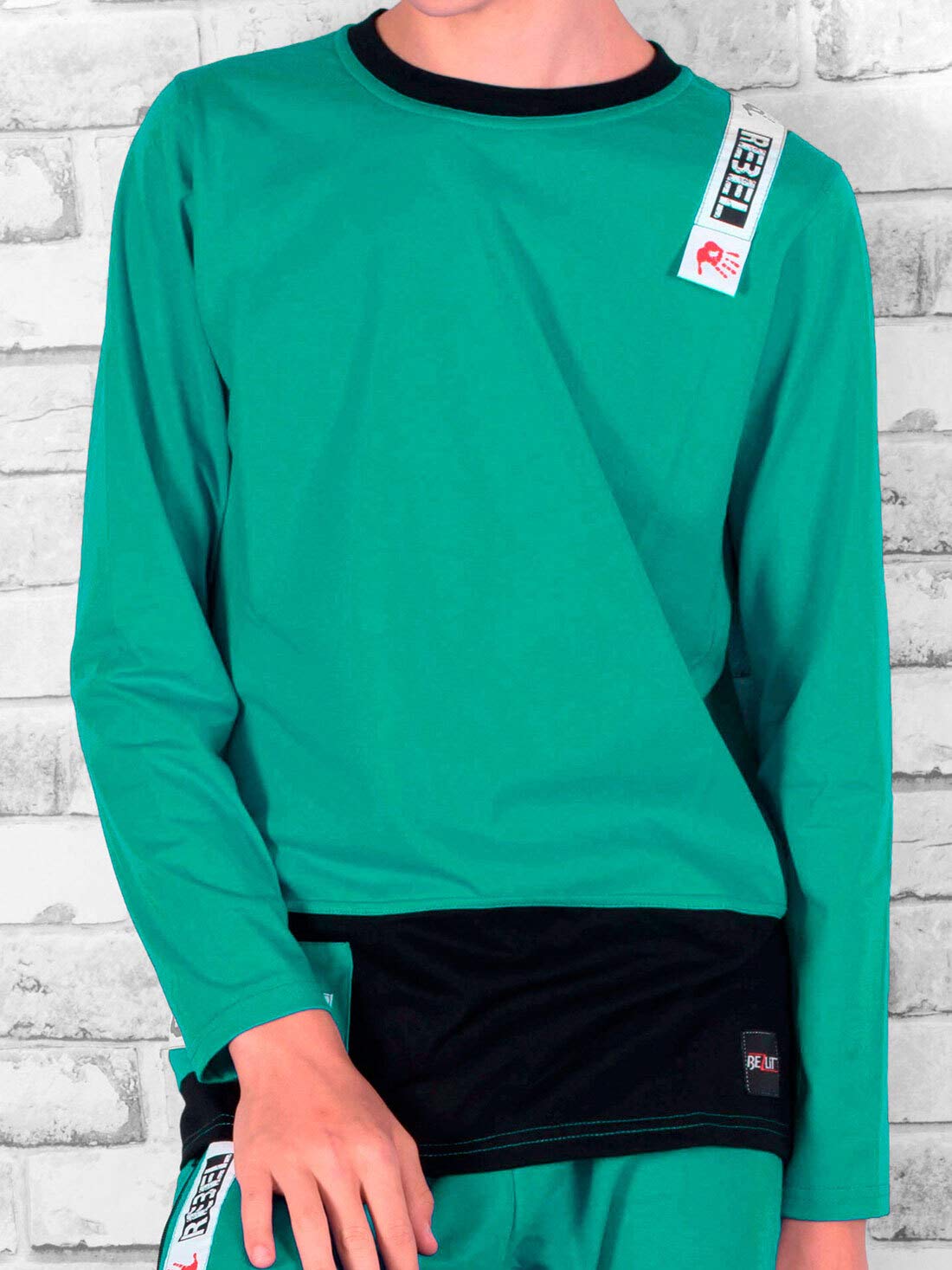 BEZLIT Kinder Langarmshirt Baumwolle Longsleeve Rundhals 104-164