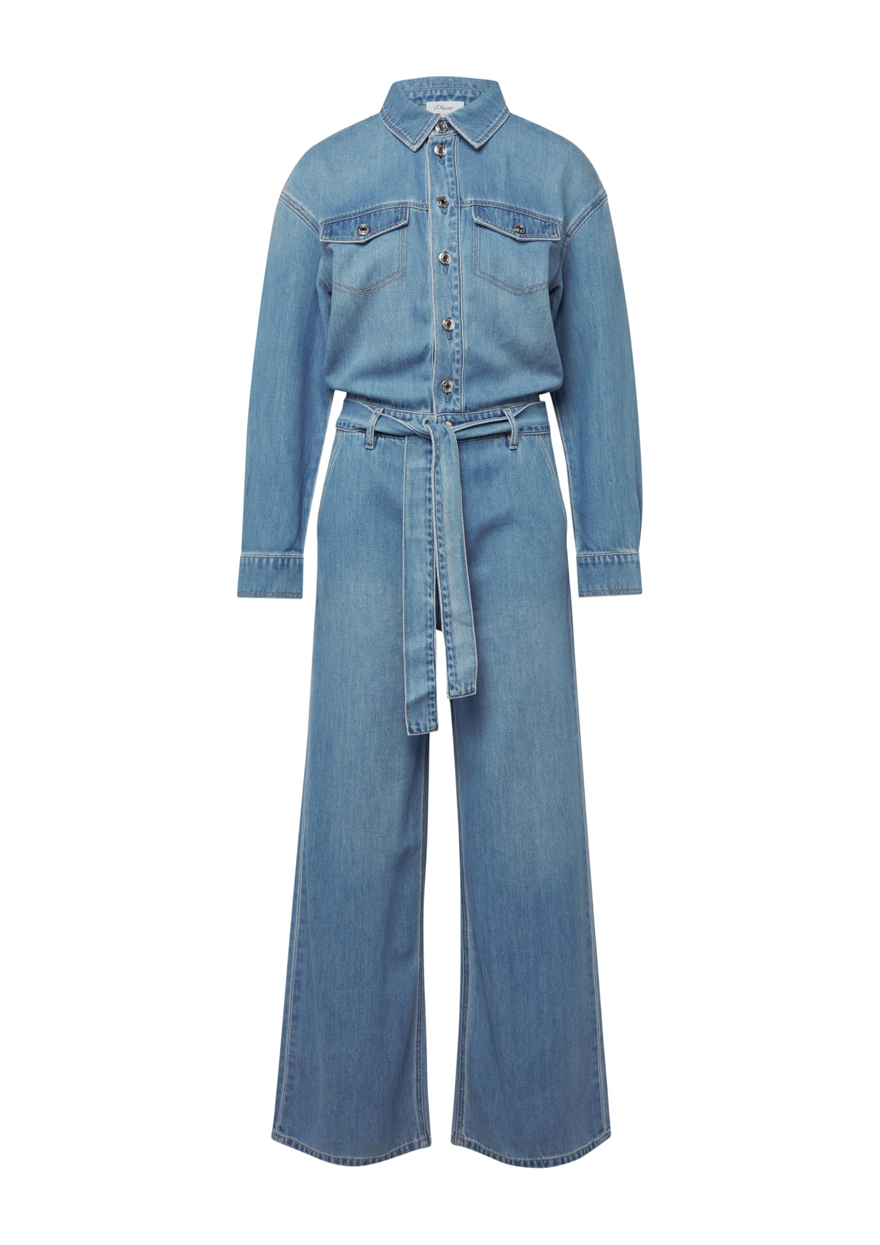 s.Oliver RED LABEL Denim-Overall mit Gürtel Gr 40