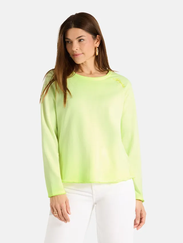 Lieblingsstück OceanL Sweatshirt neon gelb aus Baumwollmix