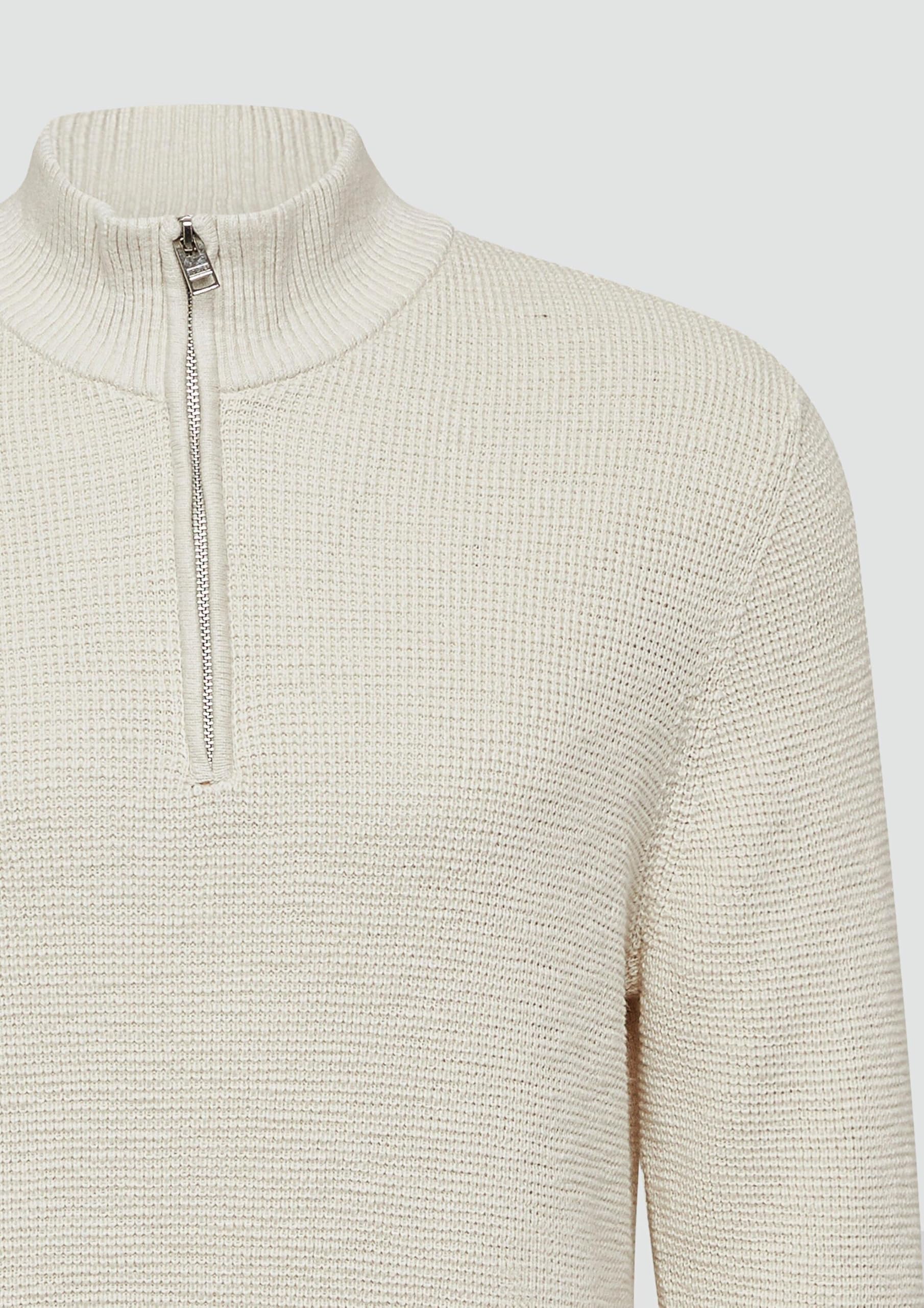 s.Oliver RED LABEL 2168815 Strickpullover Grey/Black