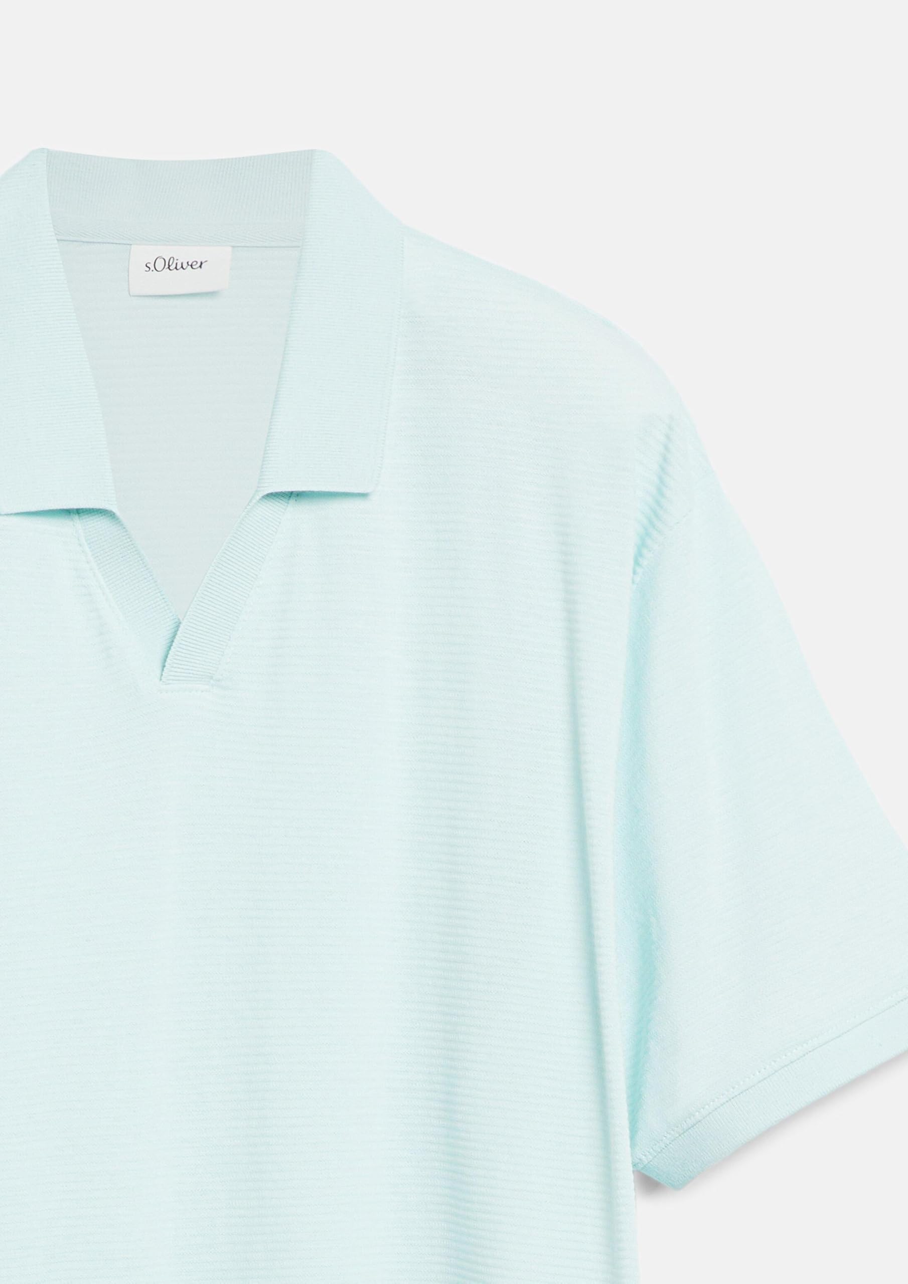 s.Oliver 2181096 Poloshirt 4XL Blue Green