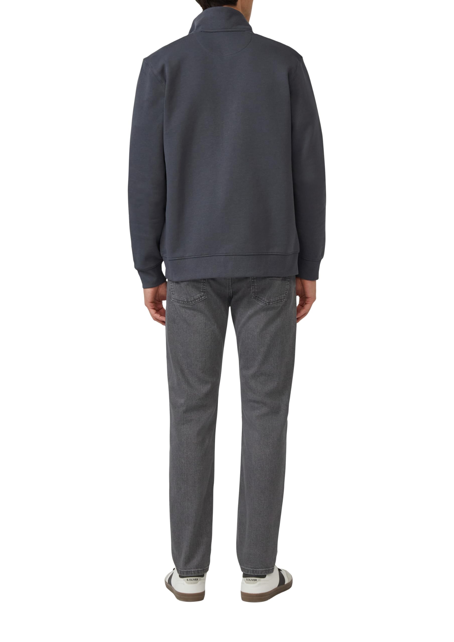 s.Oliver Junior Sweatjacke Stehkragen Eingrifftaschen