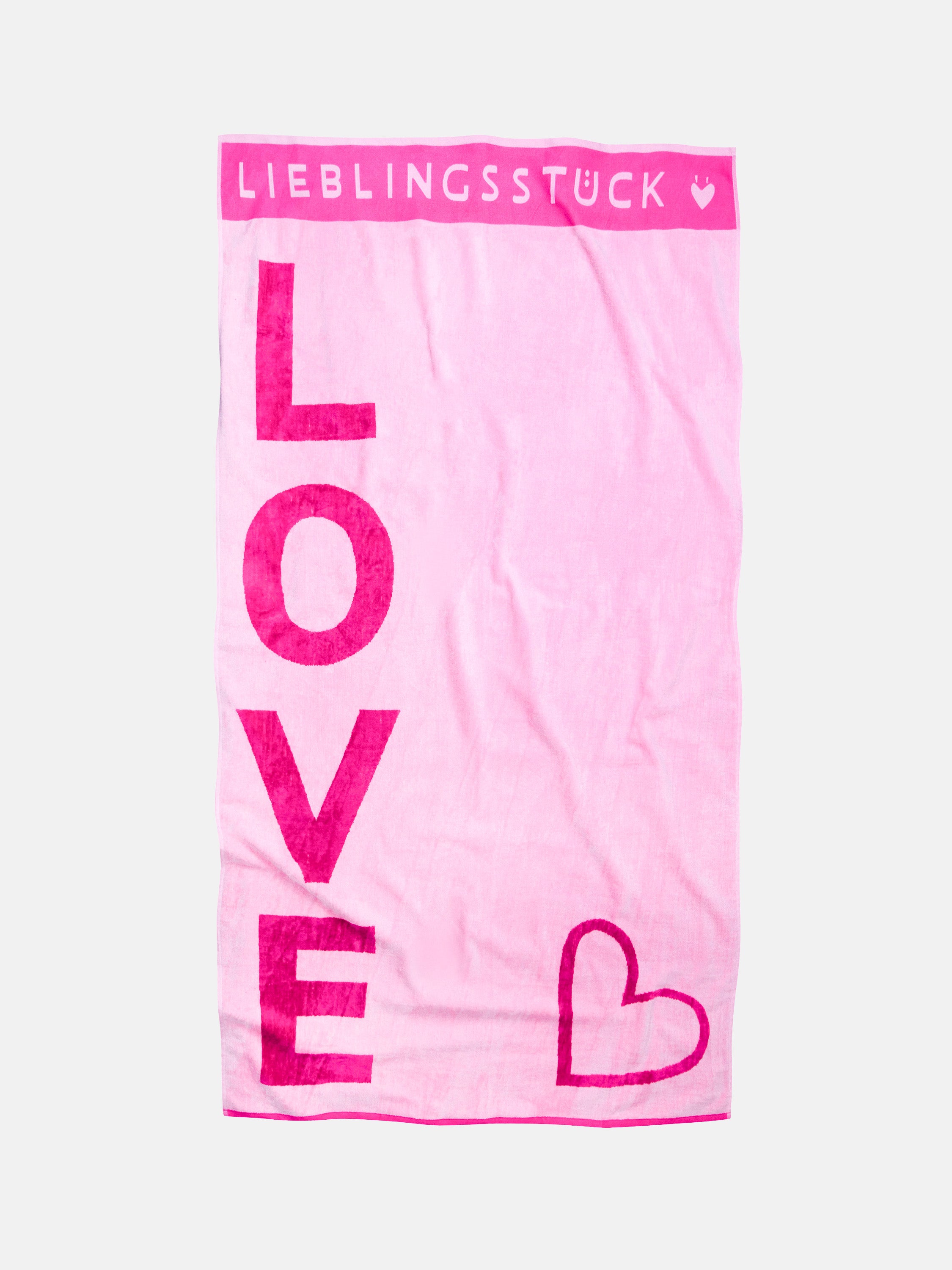 Lieblingsstück LovetowelL Badetuch lovely pink Baumwolle