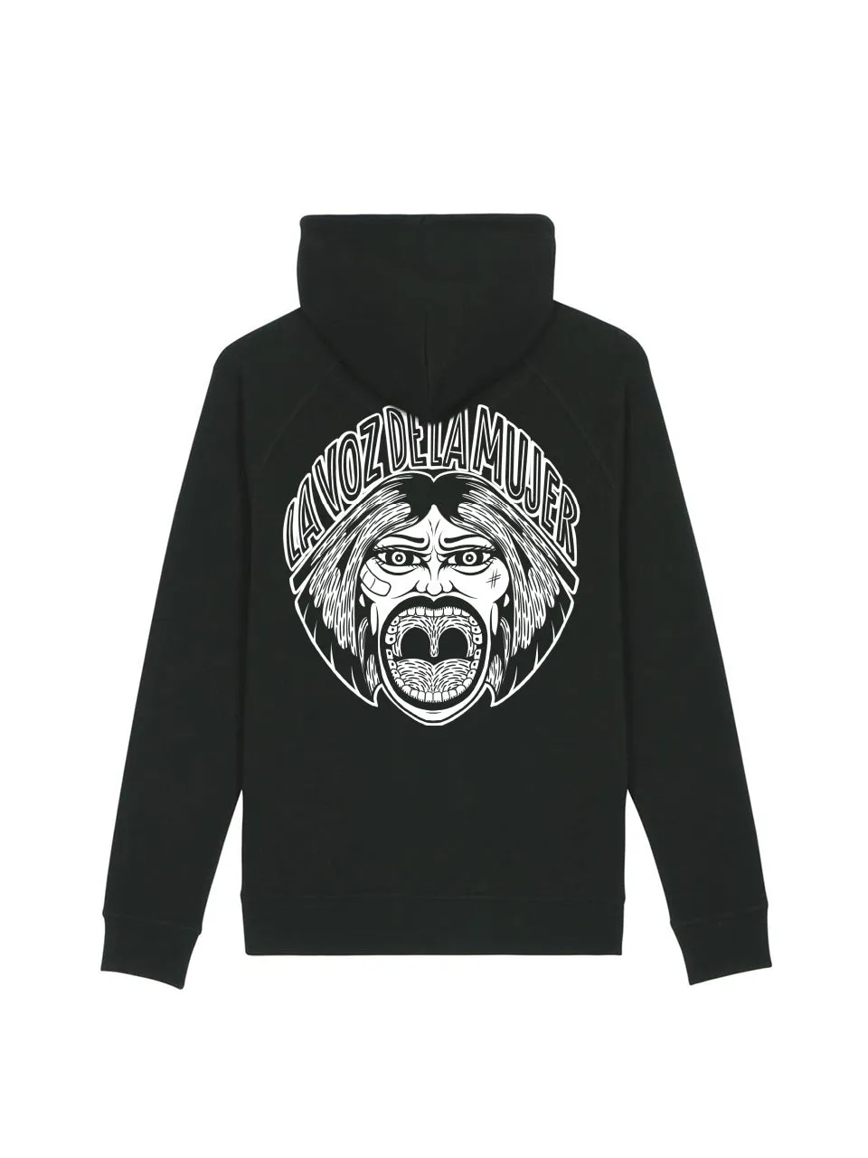 dna merch Voice of the Woman Hoodie für Damen