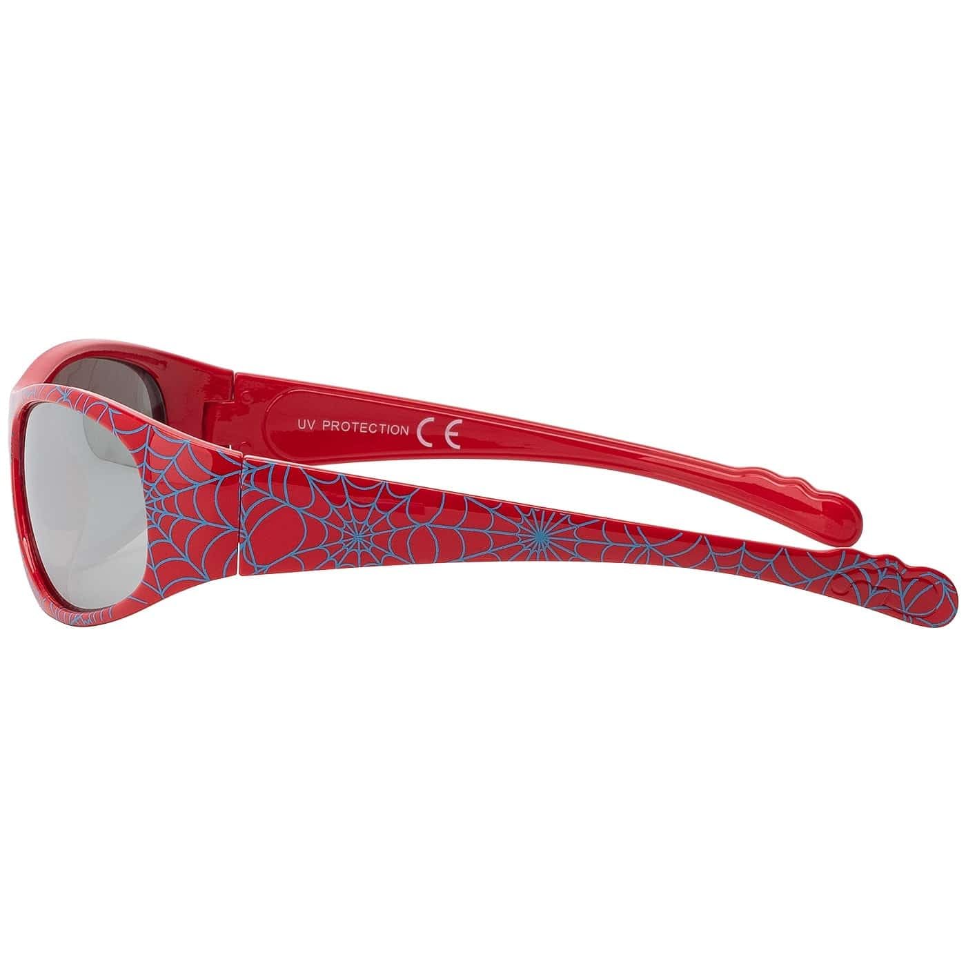 BEZLIT Spinnenweben Kinder Sonnenbrille Rot-verspiegelt