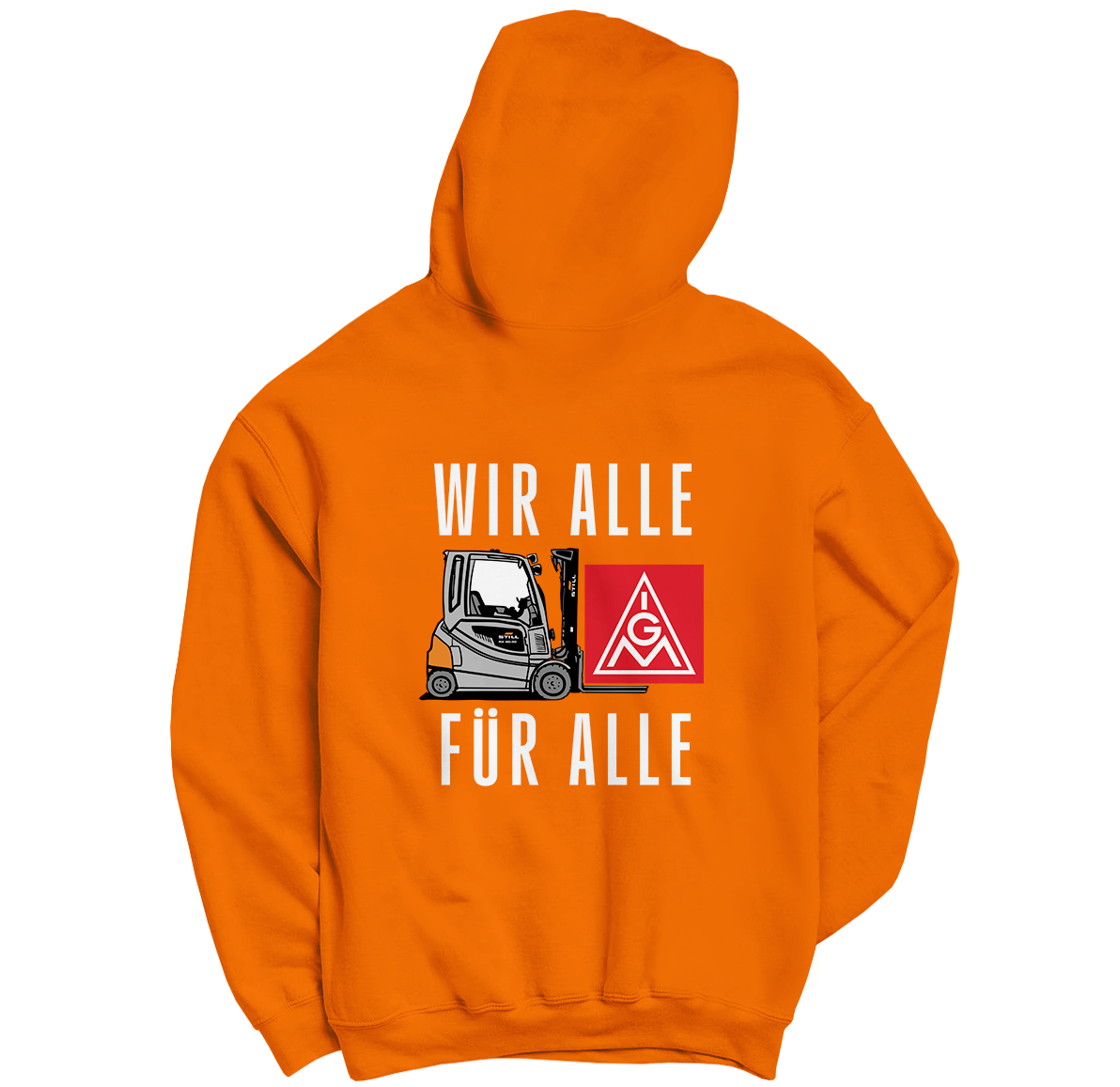 dna merch STILL Kapuzenpullover Hoodie Schwarz Biobaumwolle