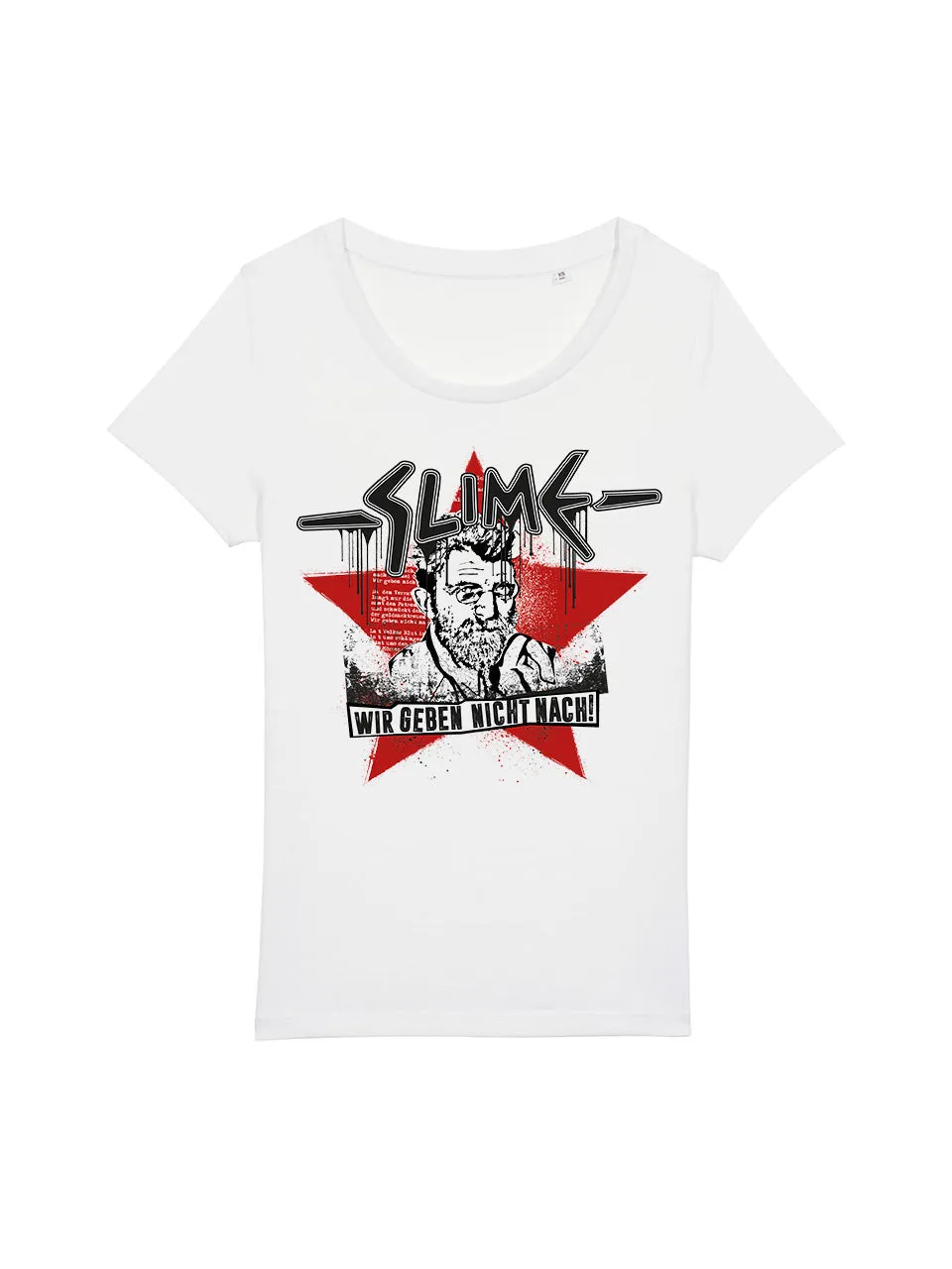 dna merch Slime Erich Mühsam Damen T-Shirt mit Print