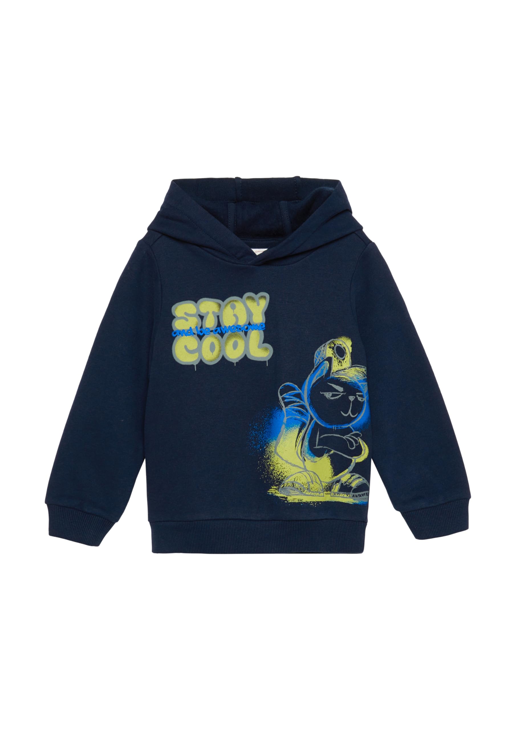 s.Oliver Red Label Kapuzen-Sweatshirt Rubinrot 128-134