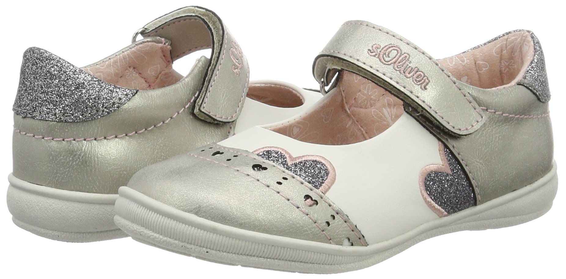s.Oliver Junior 32607 Mary Jane Halbschuhe Mädchen schwarz