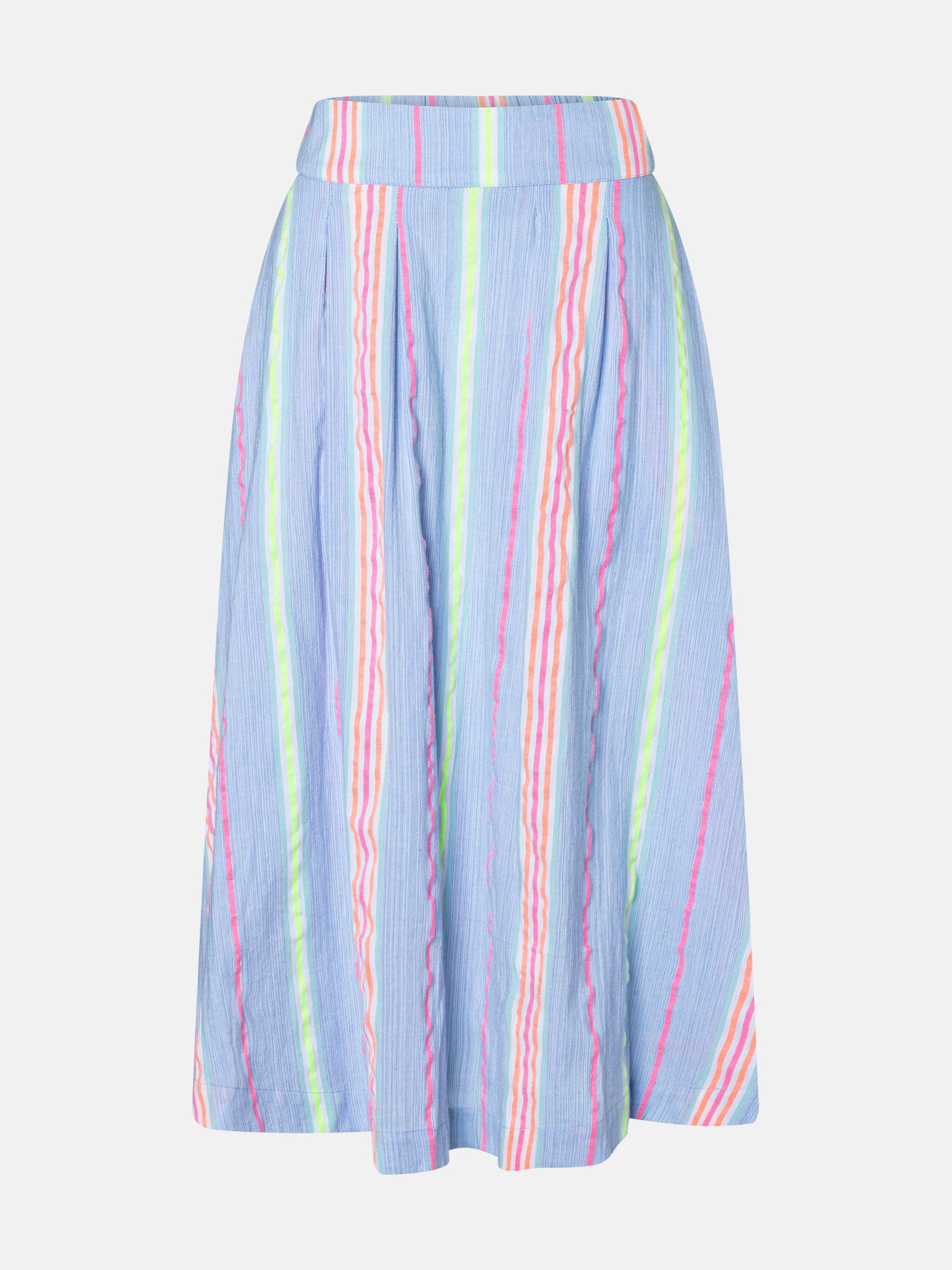 Lieblingsstück KavitaL Rock blue bell Baumwolle Lurex