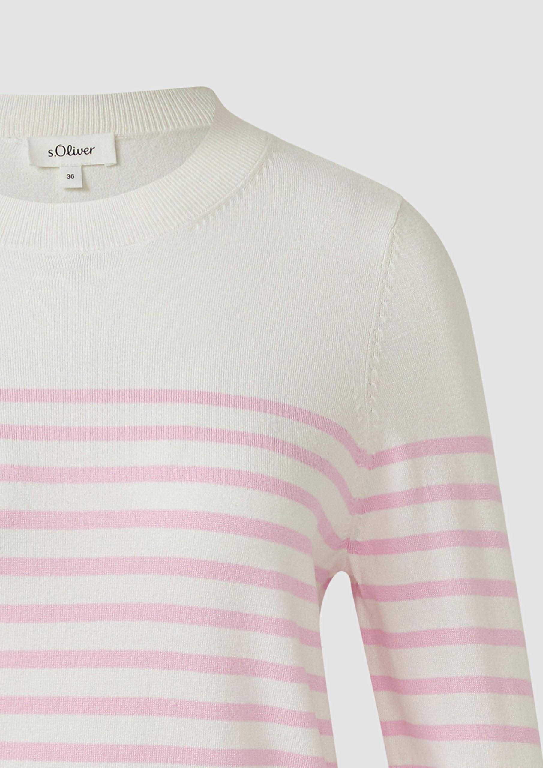 s.Oliver Junior Sweater Streifen royalblau 44