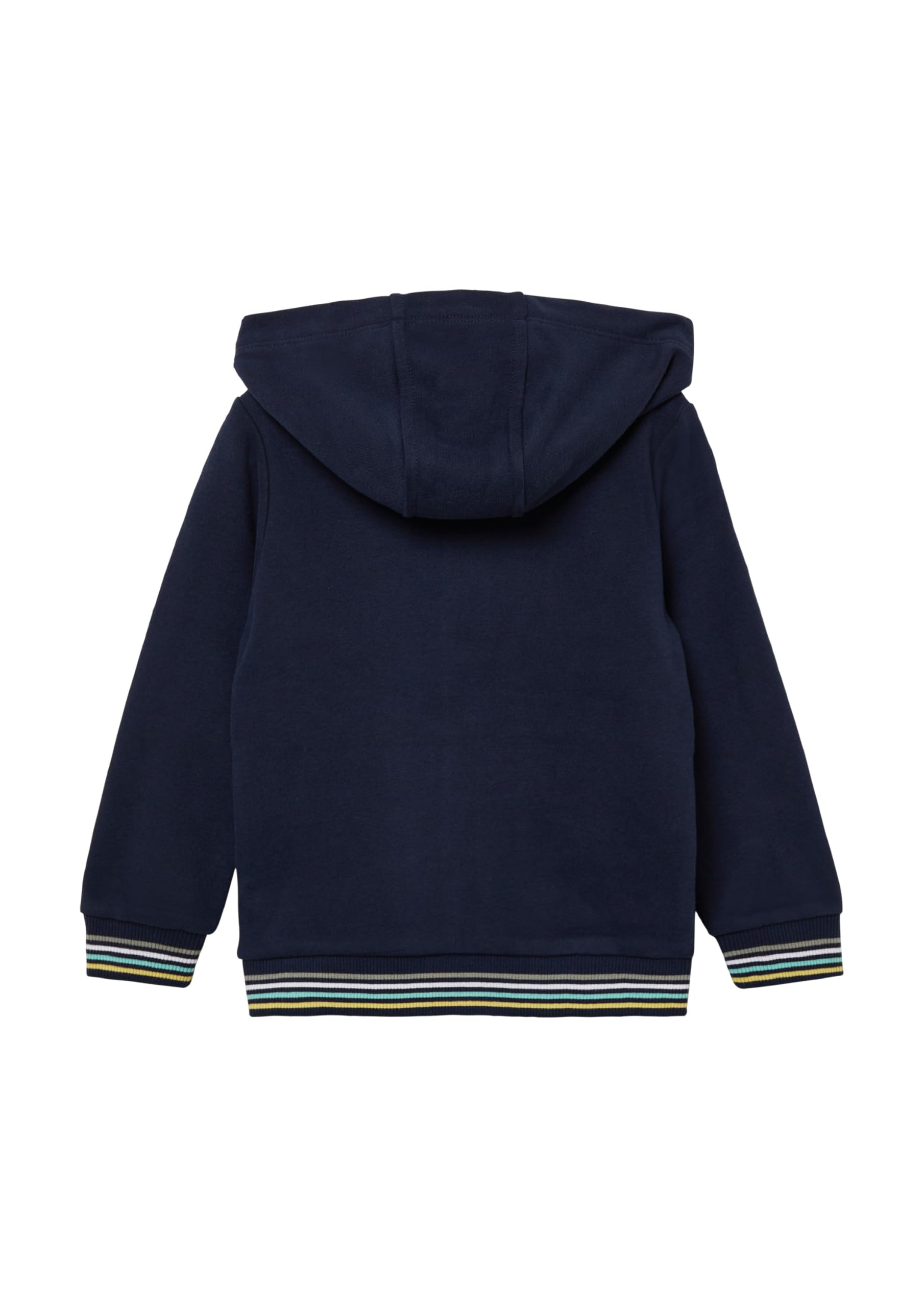 s.Oliver RED LABEL Kapuzen-Sweatjacke Frontprint Hoodie