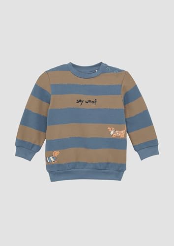 s.Oliver Red Label Sweatshirt gestreift Stickerei Gr. 80